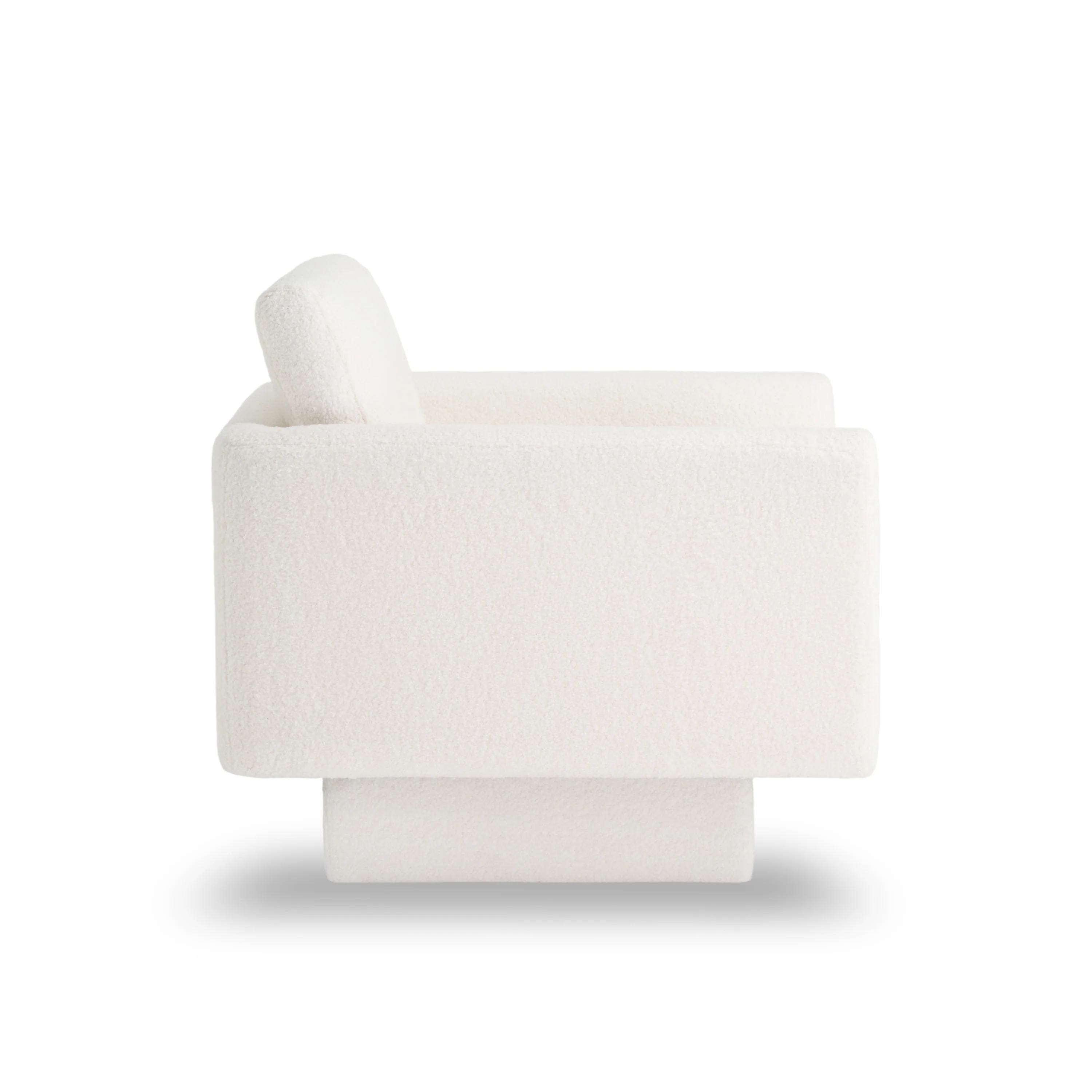 Hartswell Teddy Sherpa Modern Swivel Accent Chair - Image 13