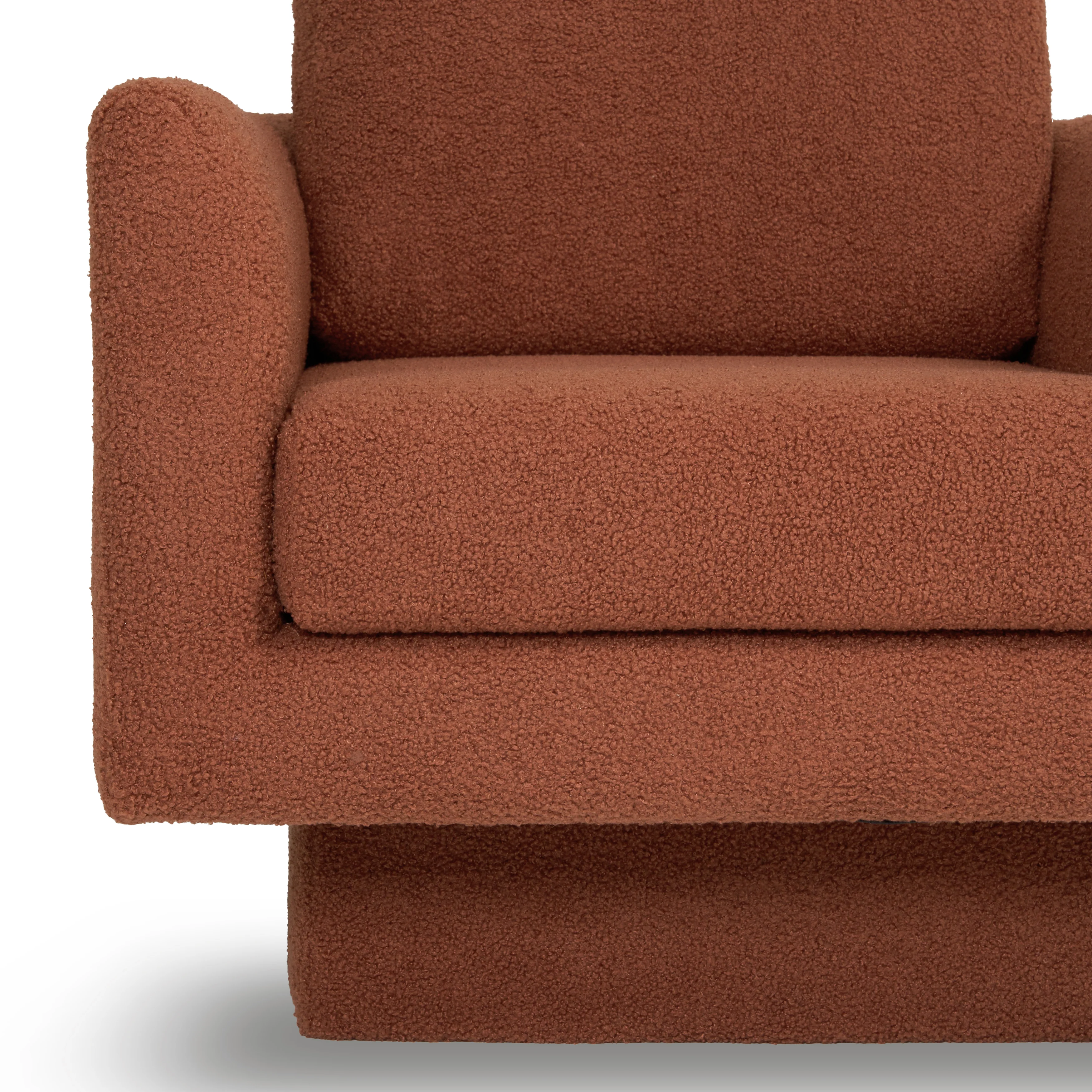 Hartswell Teddy Sherpa Modern Swivel Accent Chair - Image 57
