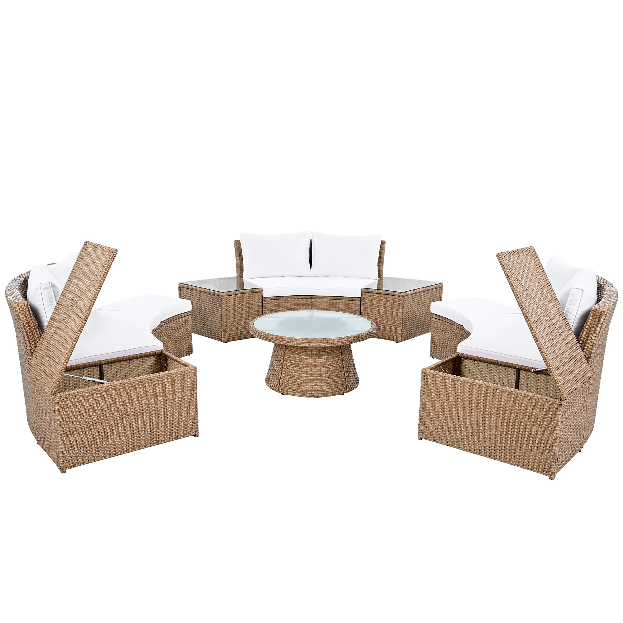 10-Piece Outdoor Sectional - Image 17