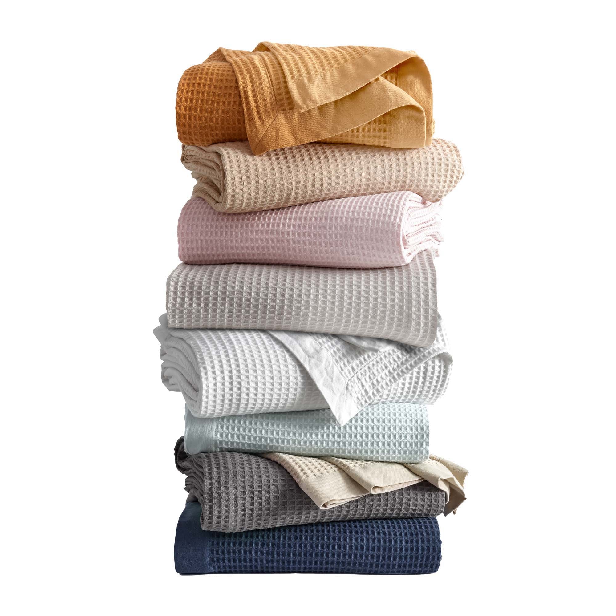 100% Cotton Waffle Weave Blanket - Image 67