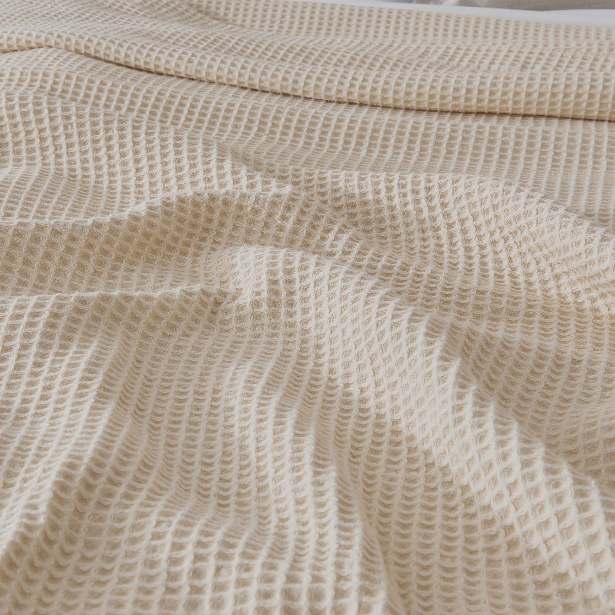 100% Cotton Waffle Weave Blanket - Image 68