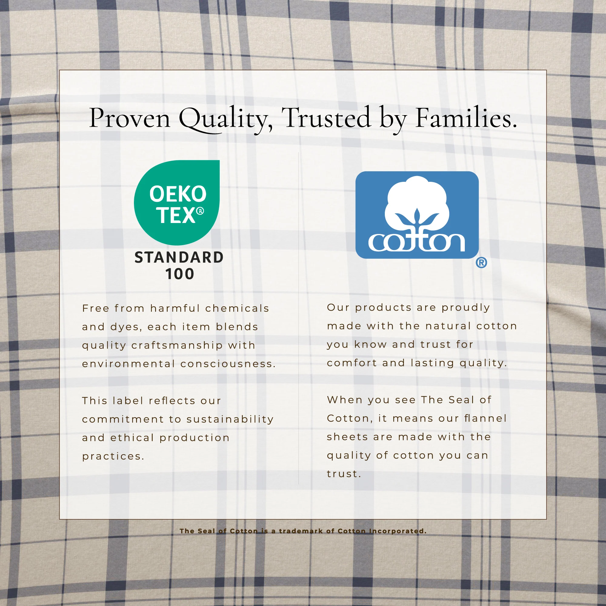 100% Turkish Cotton Plaid Flannel Sheet Sets - Image 52
