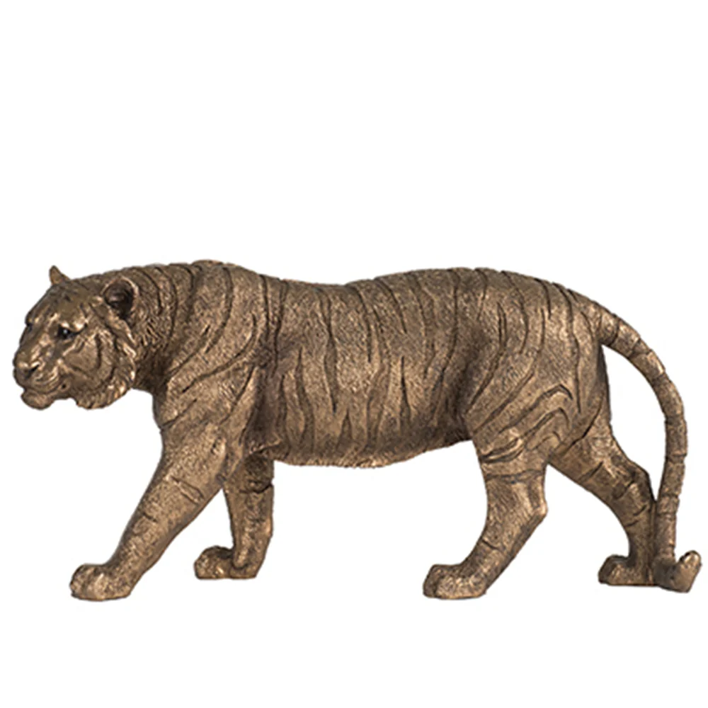 Gleaming Tiger Statue - Image 3