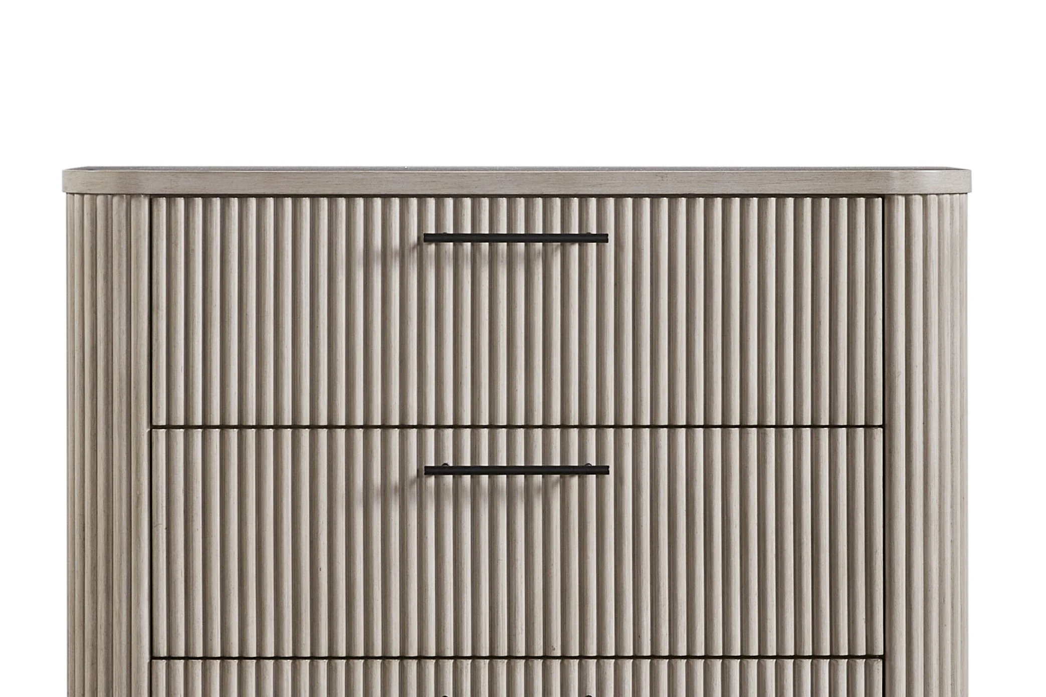 Kennedy Fluted 4-Drawer Chest - Image 3