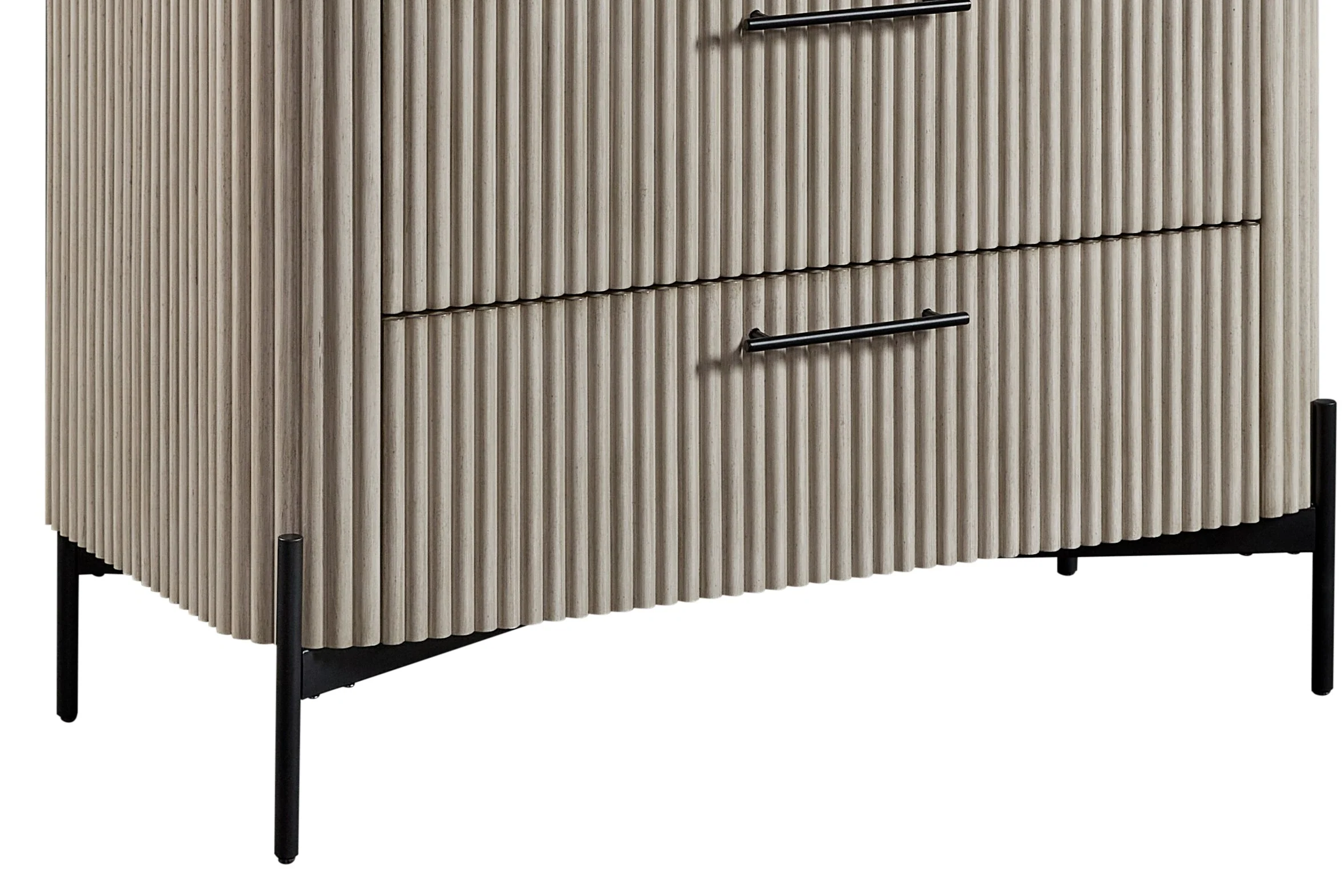 Kennedy Fluted 4-Drawer Chest - Image 8