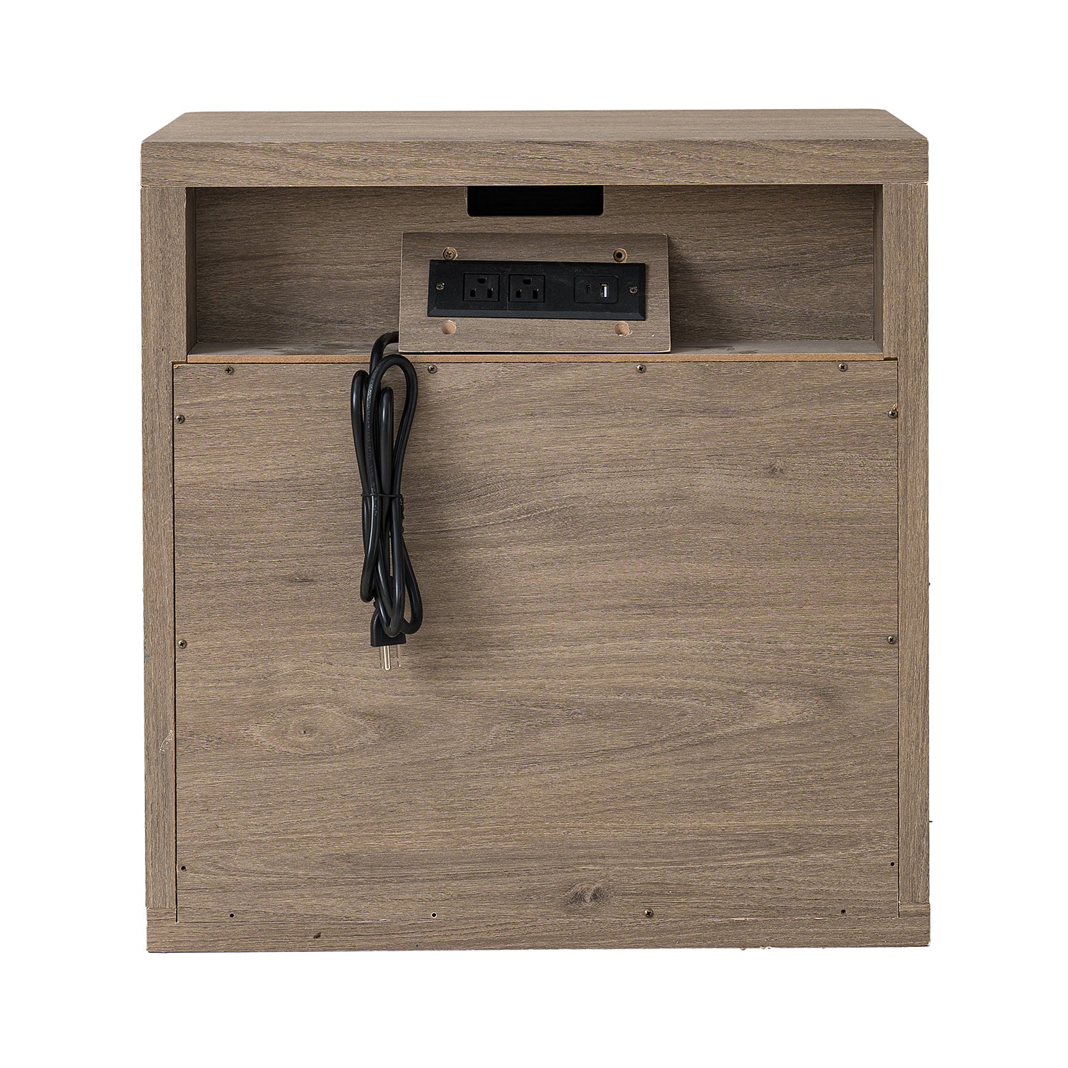 Alder Fluted Nightstand - Image 8