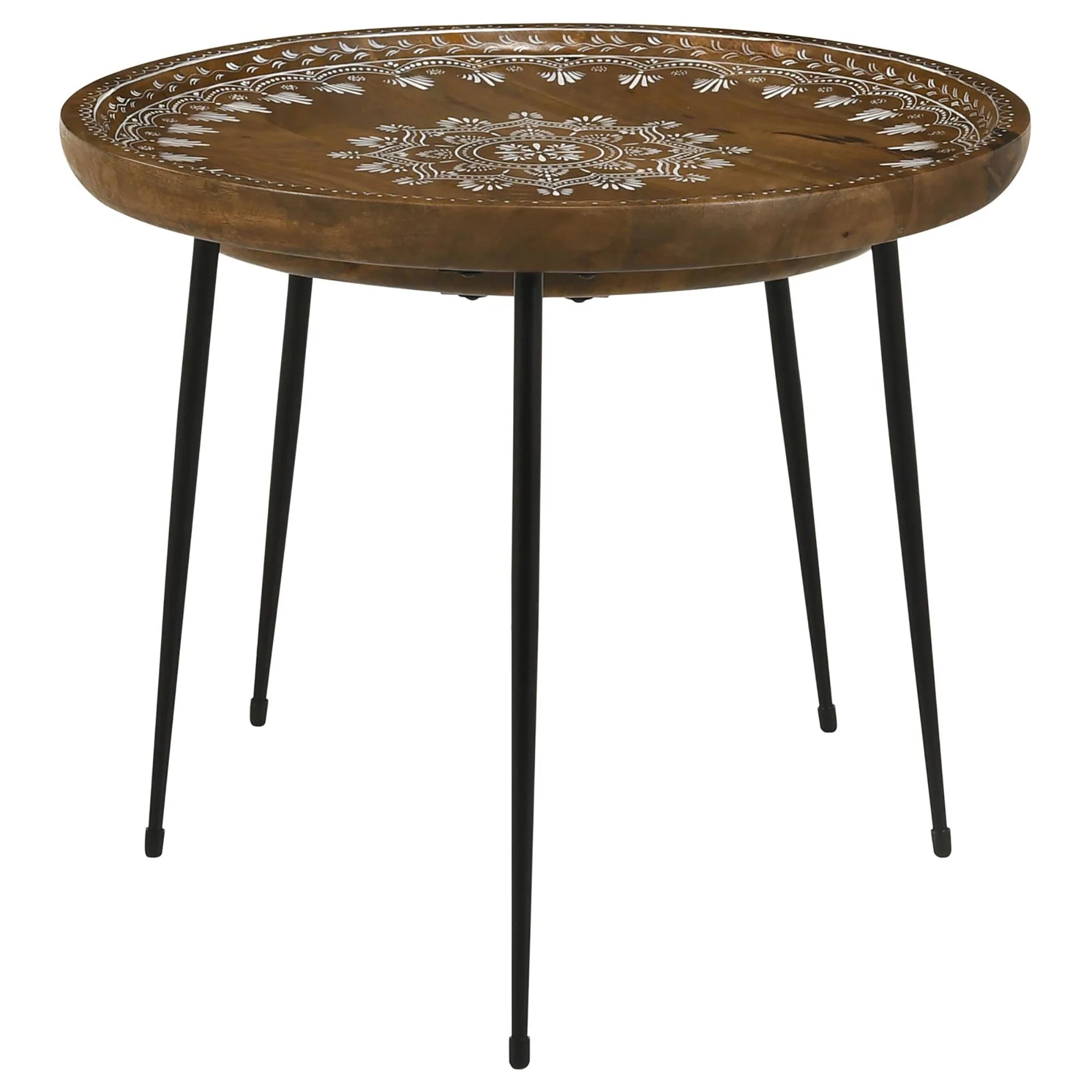 2-Piece Nesting Table with Flared Legs - Image 8
