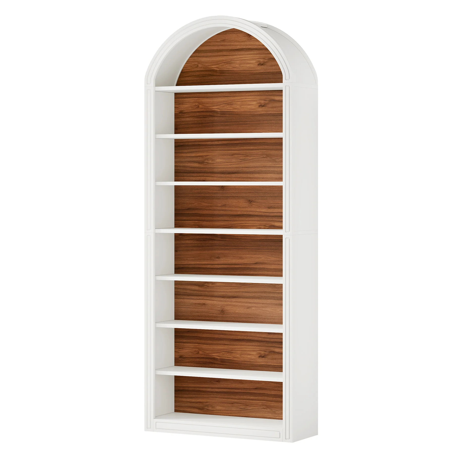 2-Tone Arched Open Display Shelving Unit - Image 13