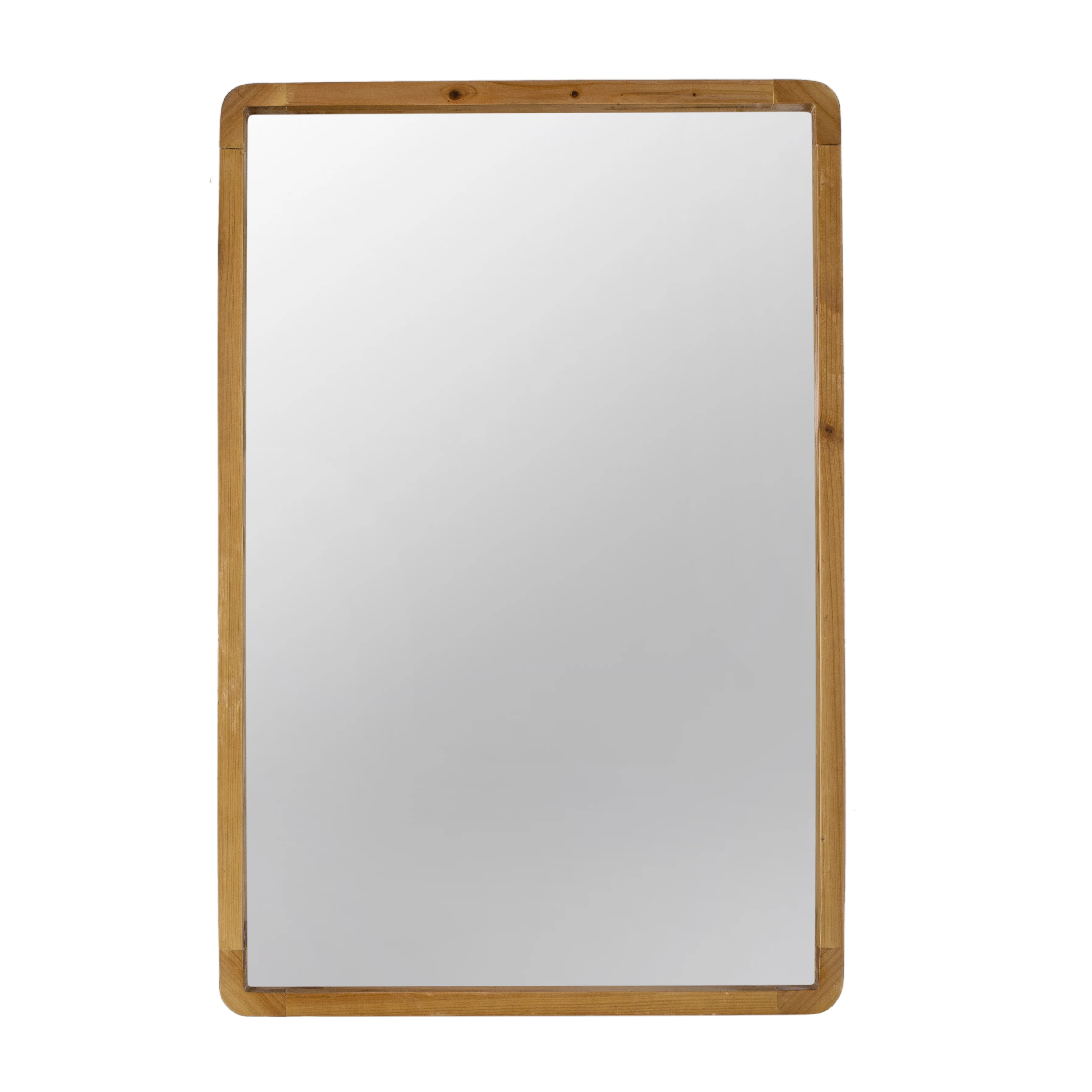 24" x 36" Rectangle Wall Mirror with Wood Frame