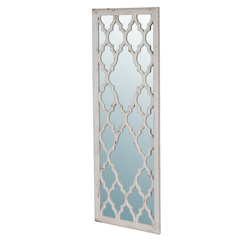 24" x 60" Full Body Floor Mirror with Classic Pattern