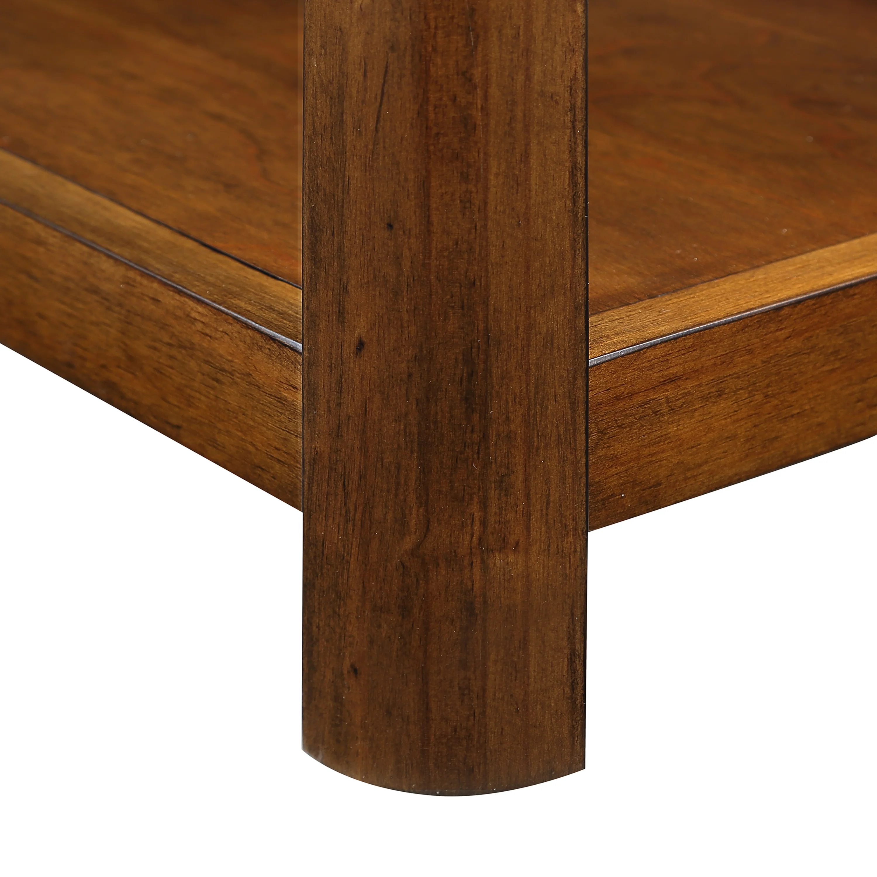 25'' Rectangular Farmhouse End Table with Storage Shelf - Image 10
