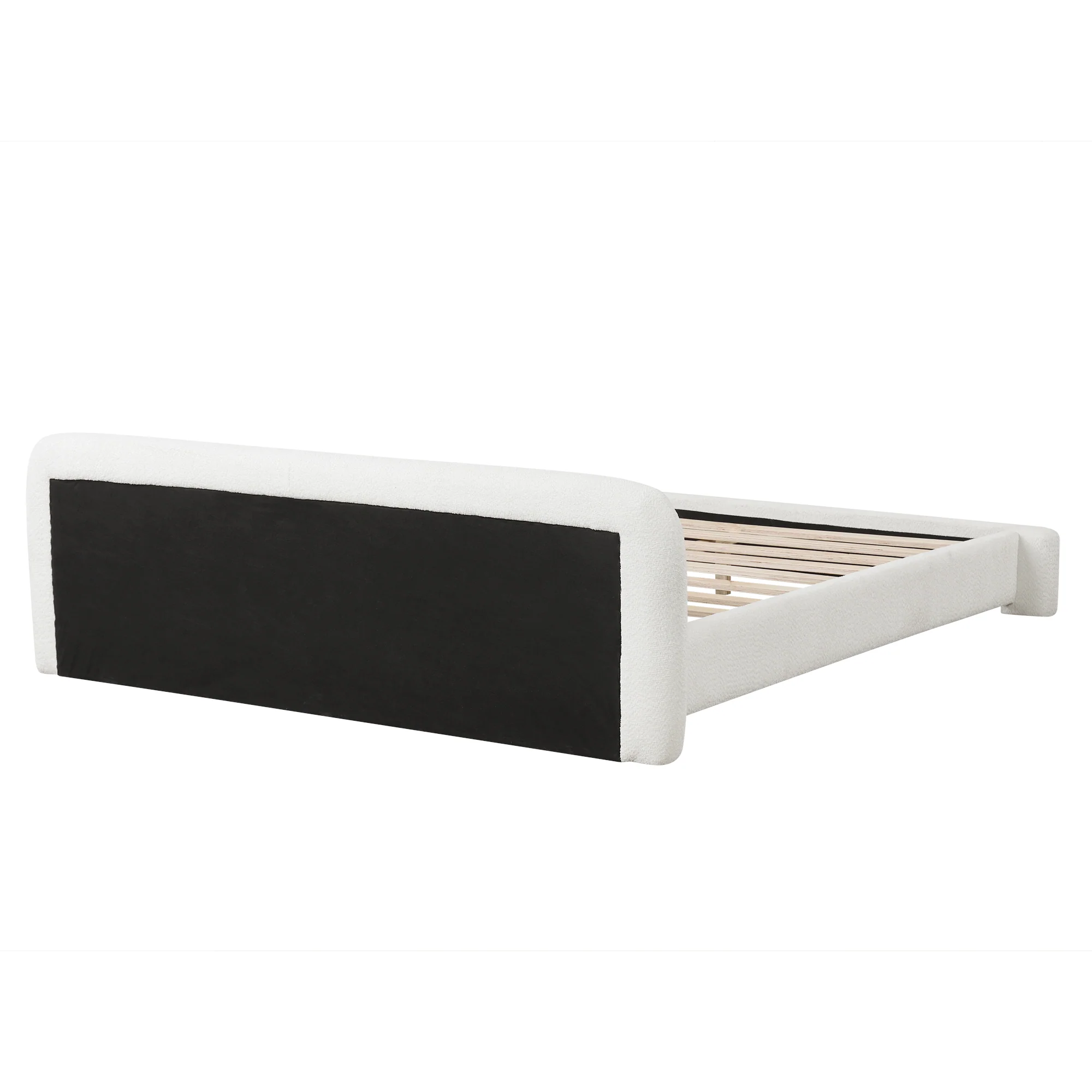 Cozy White Bouce Upholstered Bed - Image 15