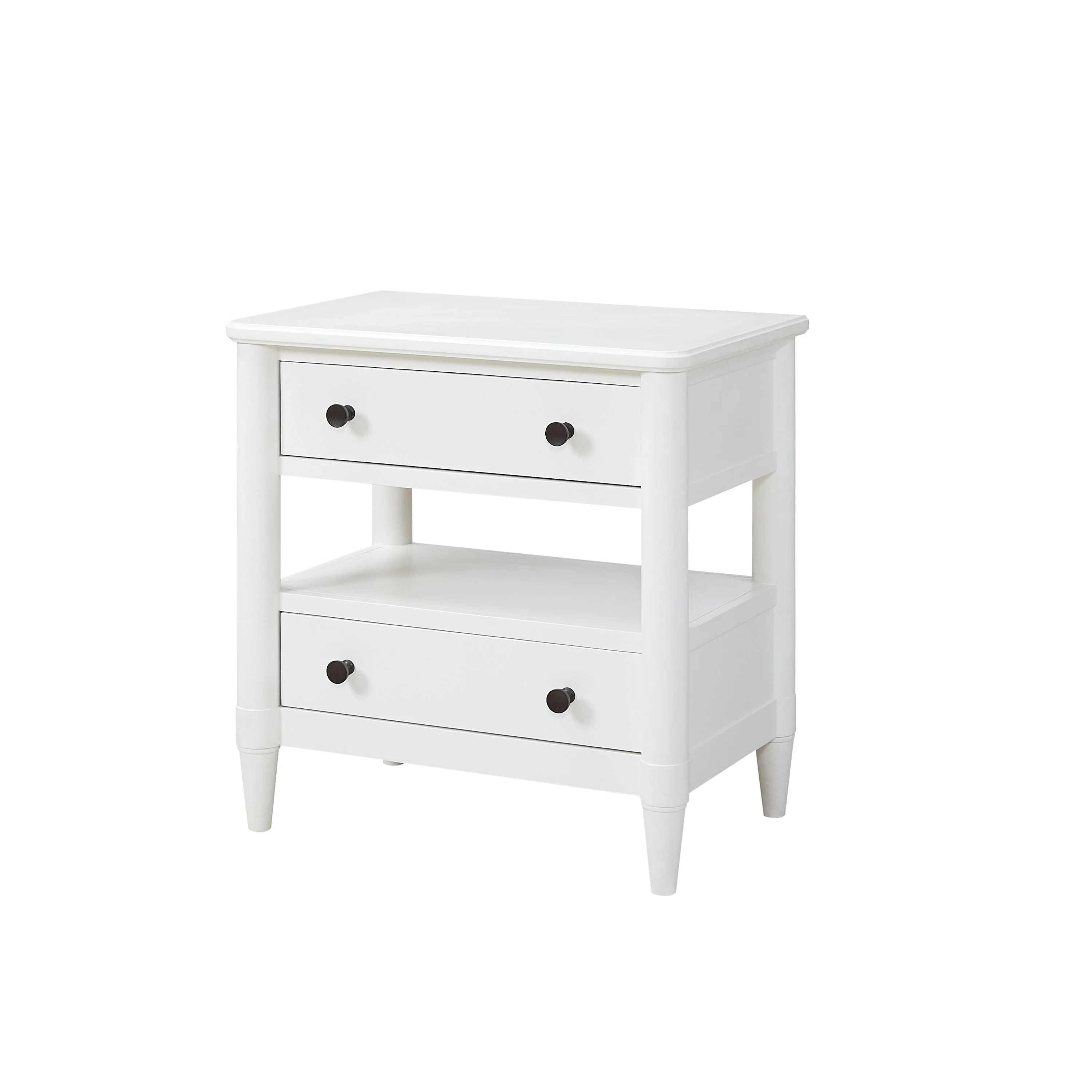 Open Nightstand With 2 Drawers - Image 10