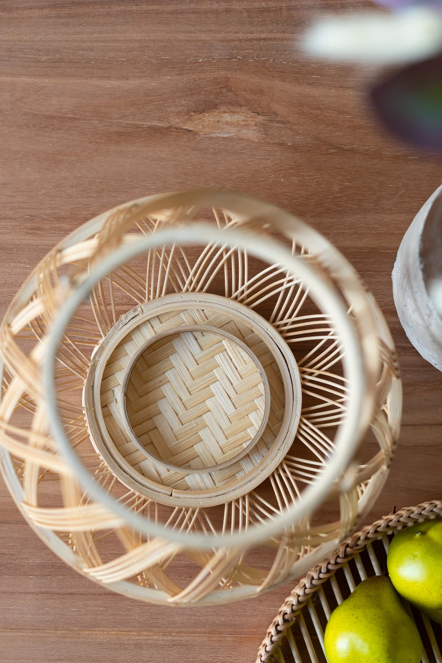 Sienna Bamboo Lantern with Rope Handle - Image 14
