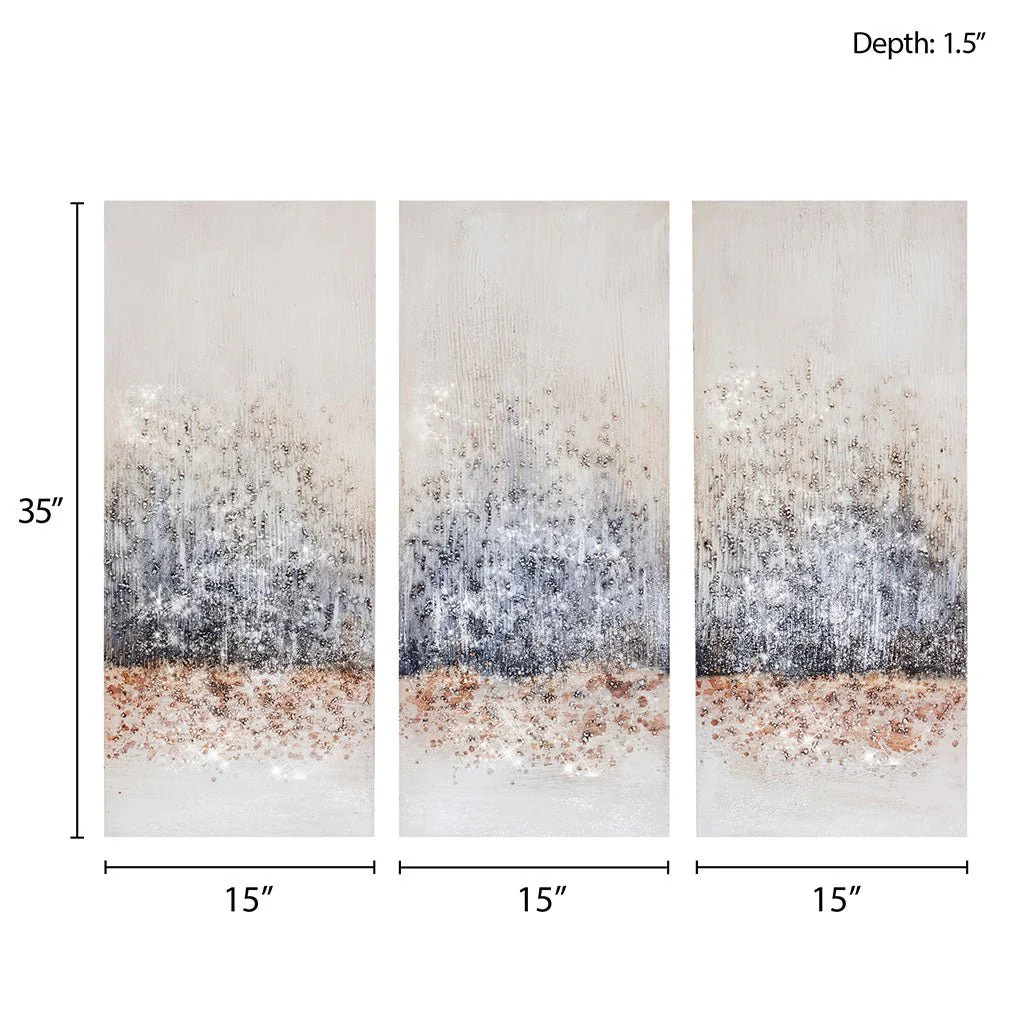 3-Piece Canvas Wall Art Set with Abstract Design - Image 8