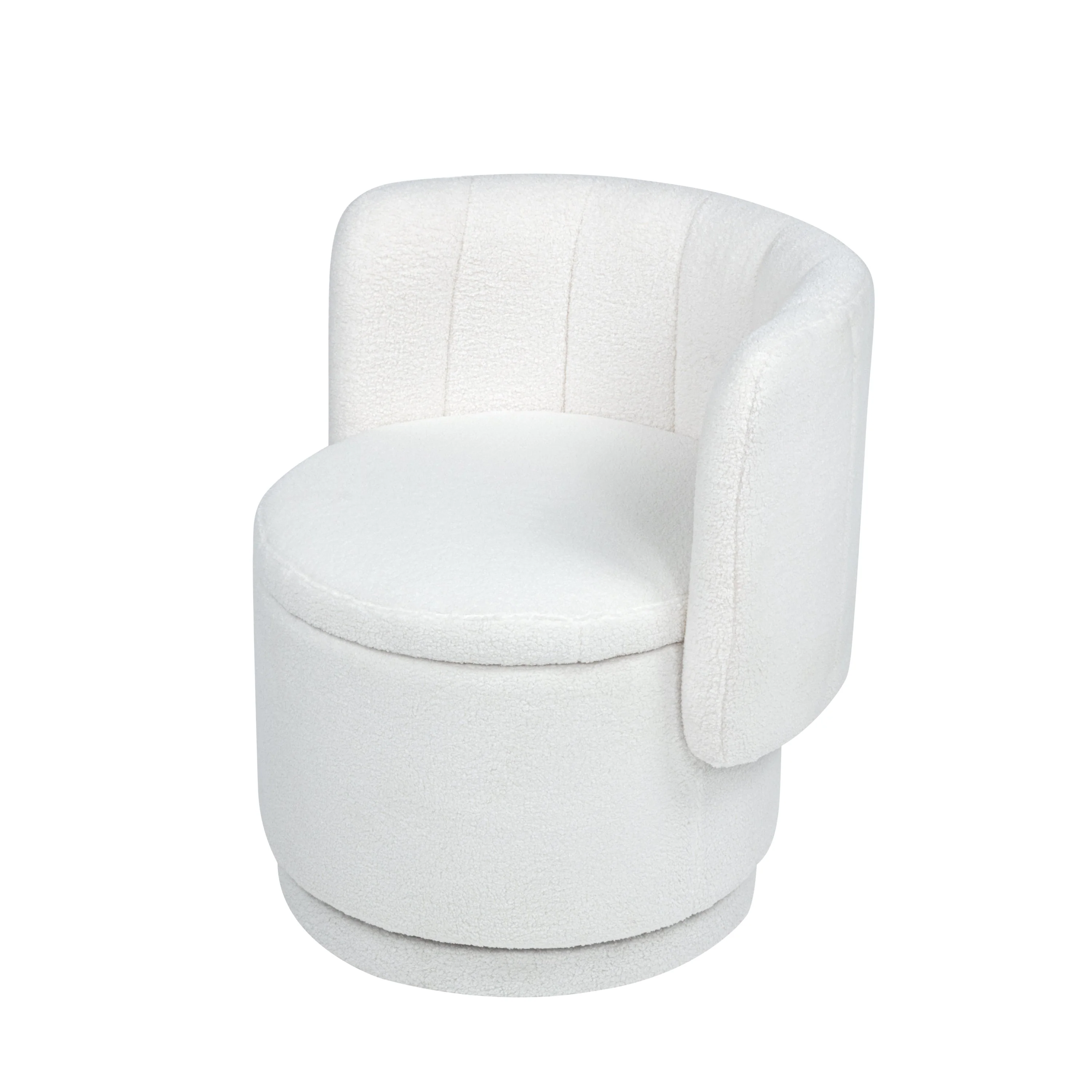 360 Degree Swivel Back Sofa Chair With Storage Space - Image 36