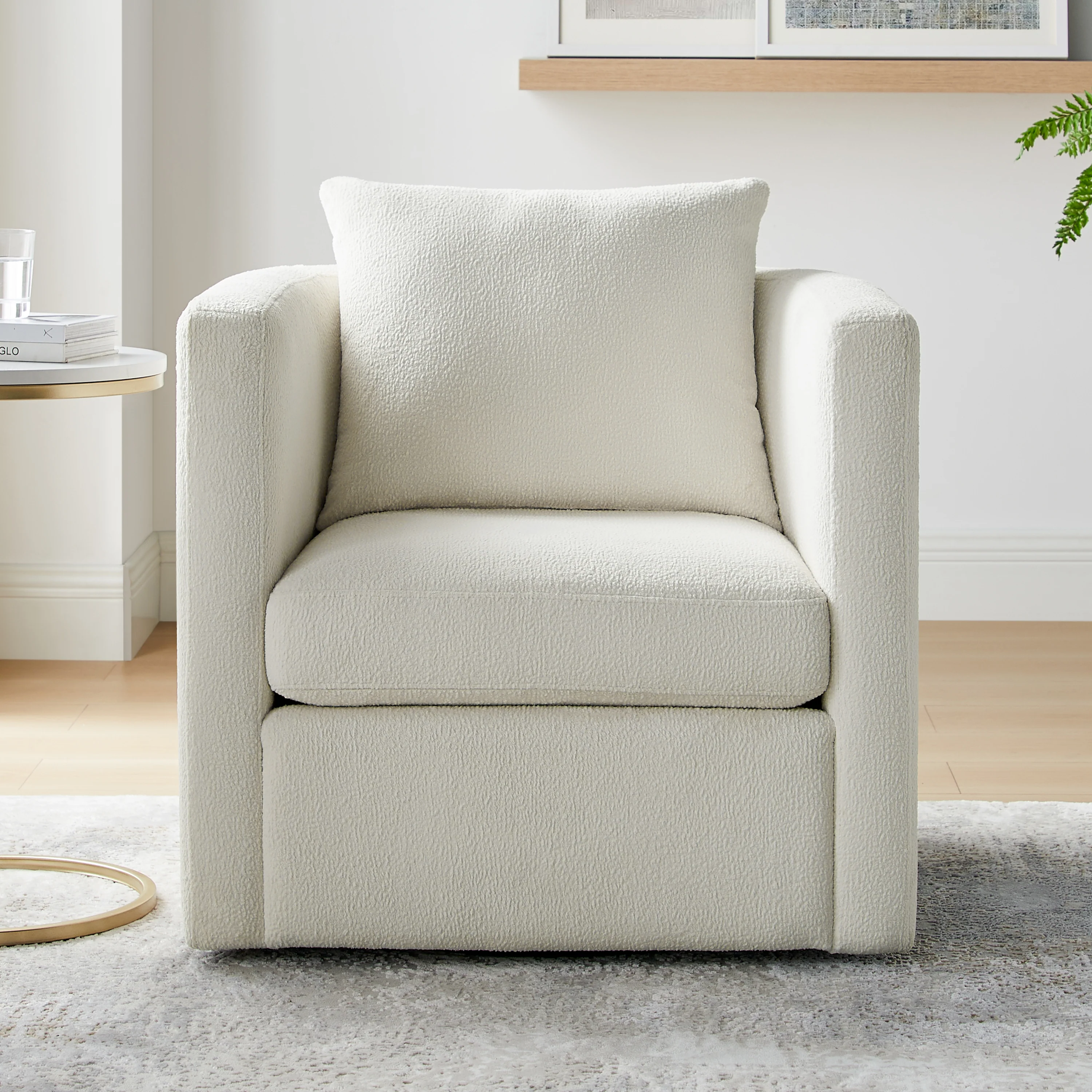 Sutton Swivel Barrel Chair with Performance Fabric - Image 45