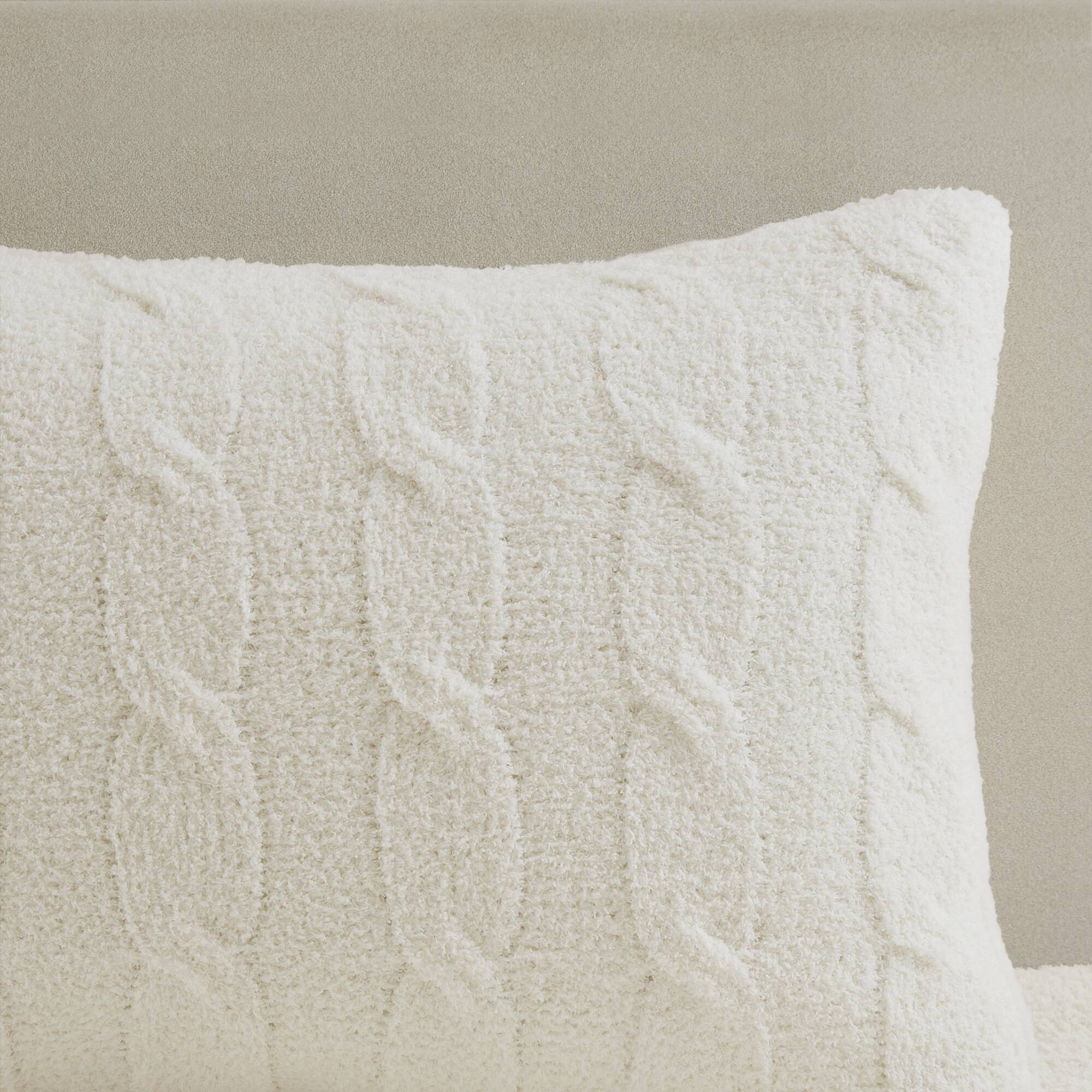 Cable Knit Chenille Comforter Set - Image 34