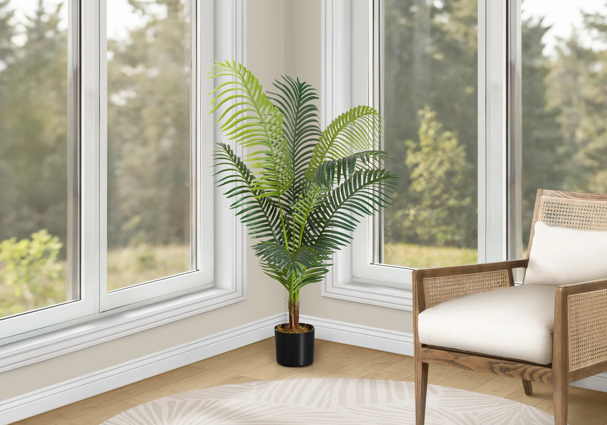47" Faux Palm Tree - Image 2