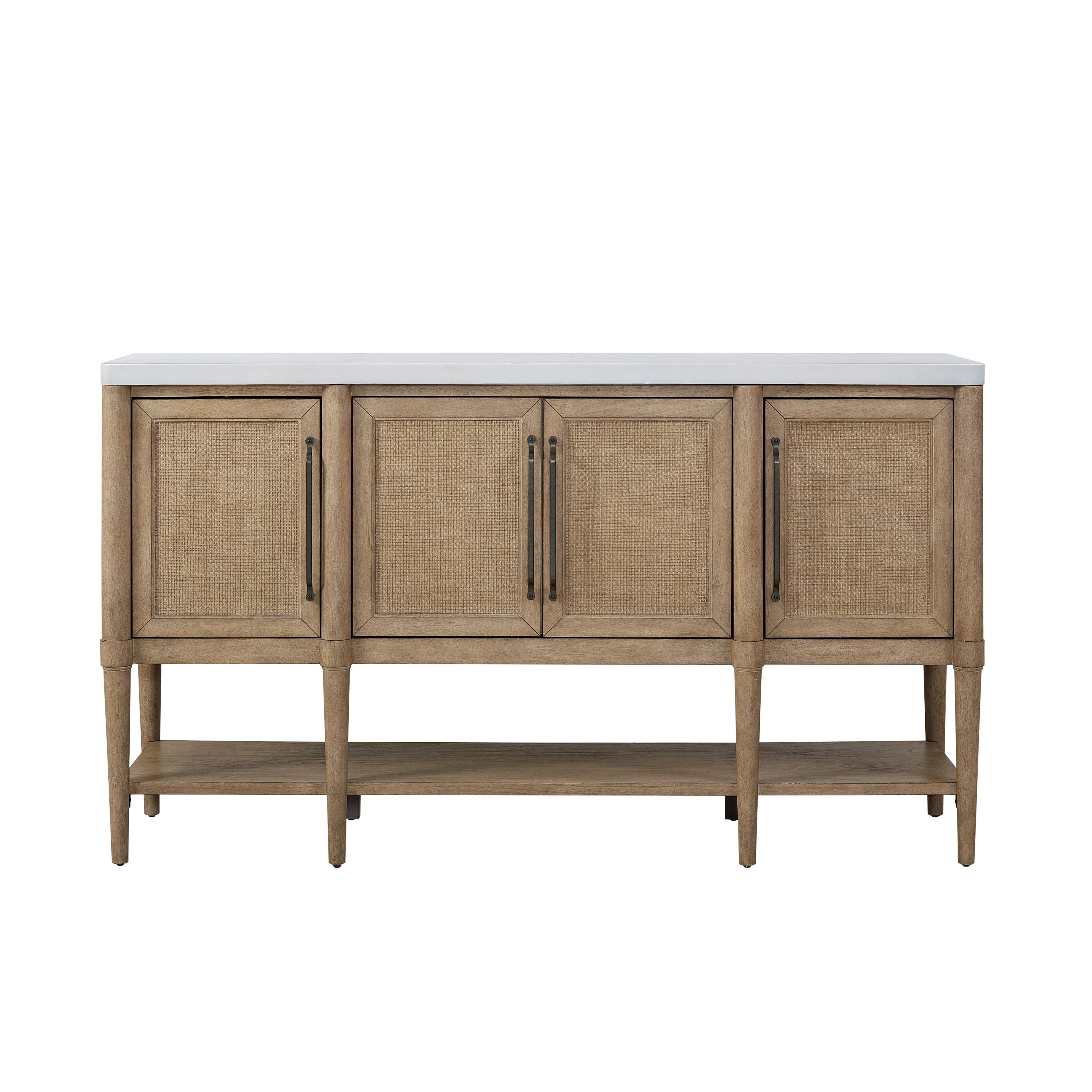 4-Door Server with Bottom Shelf - Image 3