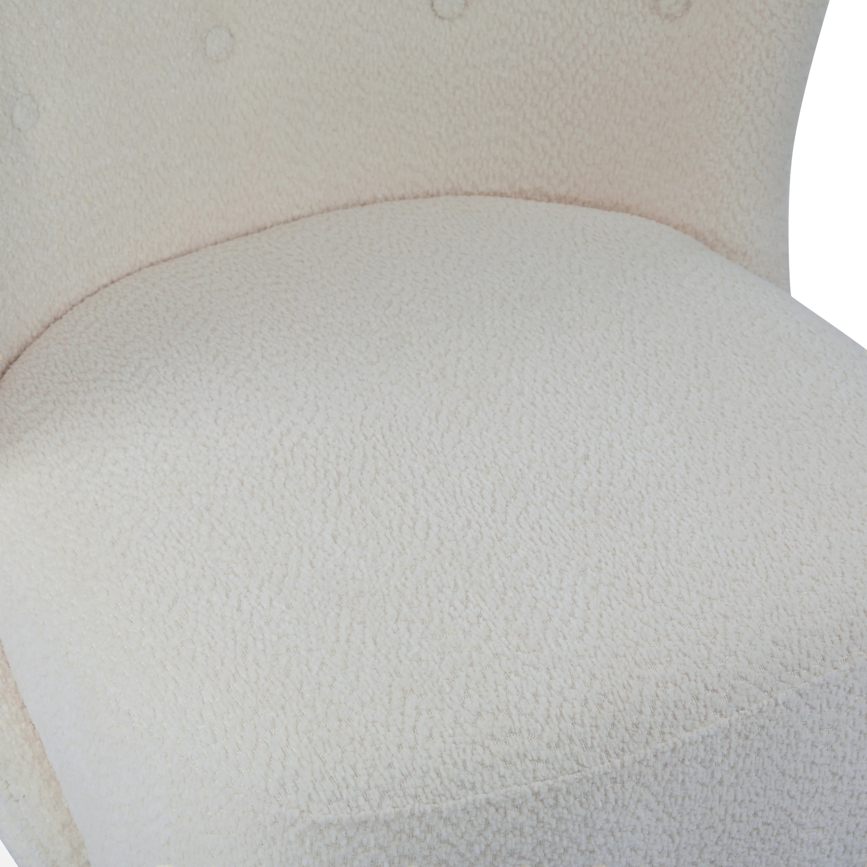 Bella Upholstered Wingback Armless Accent Chair - Image 17