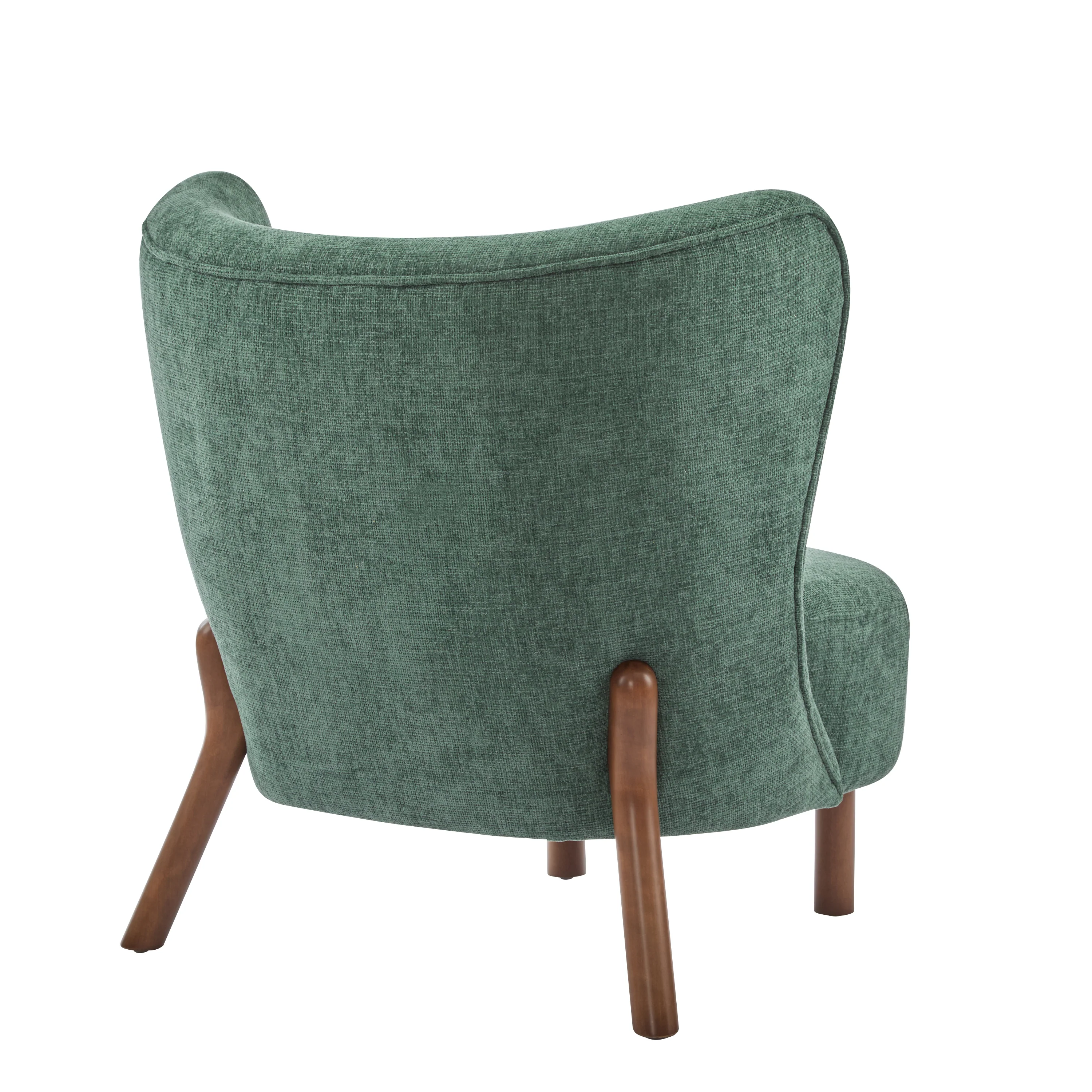 Bella Upholstered Wingback Armless Accent Chair - Image 21