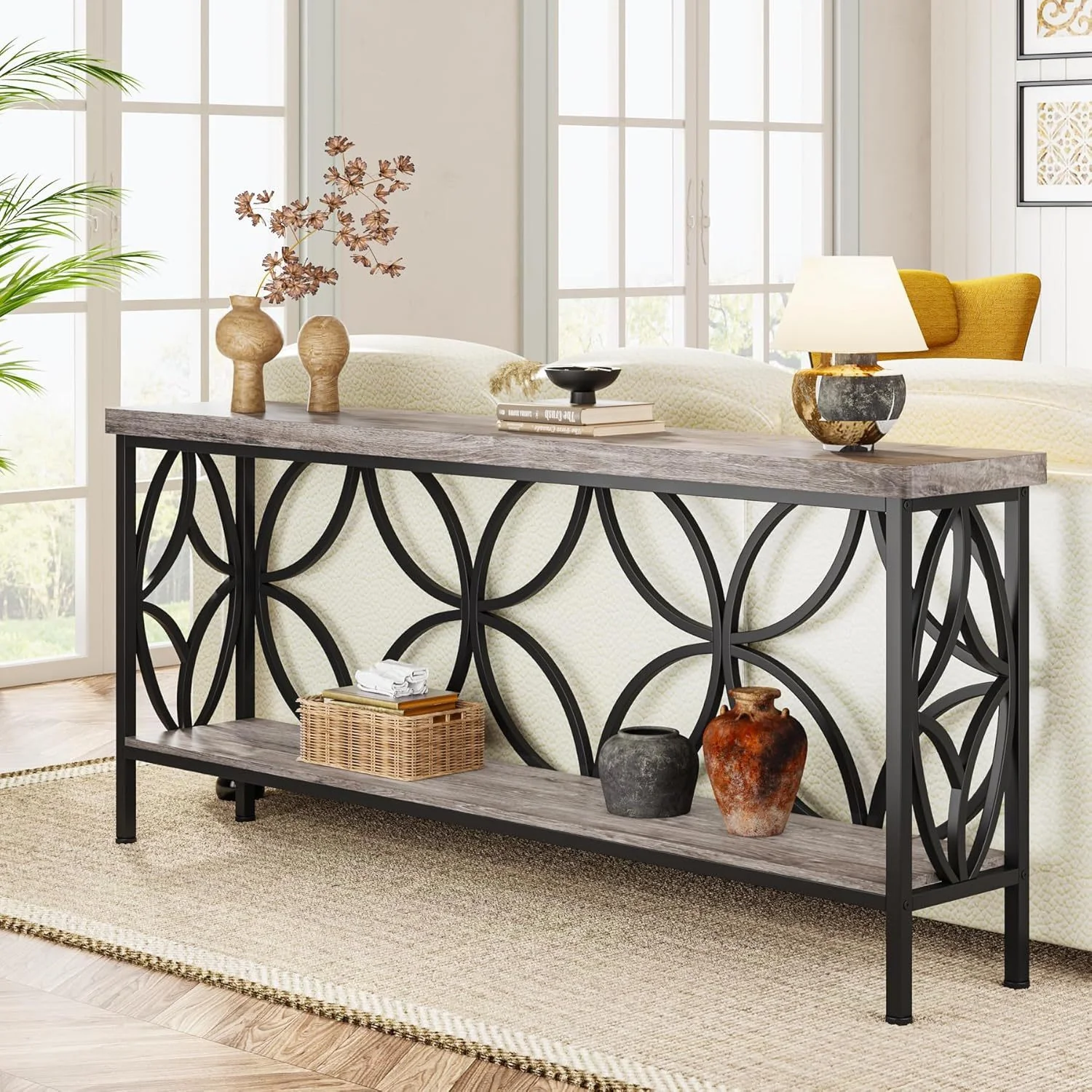 Stonebridge Industrial Console Table - Image 2