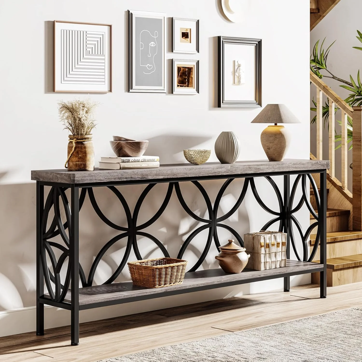 Stonebridge Industrial Console Table - Image 20