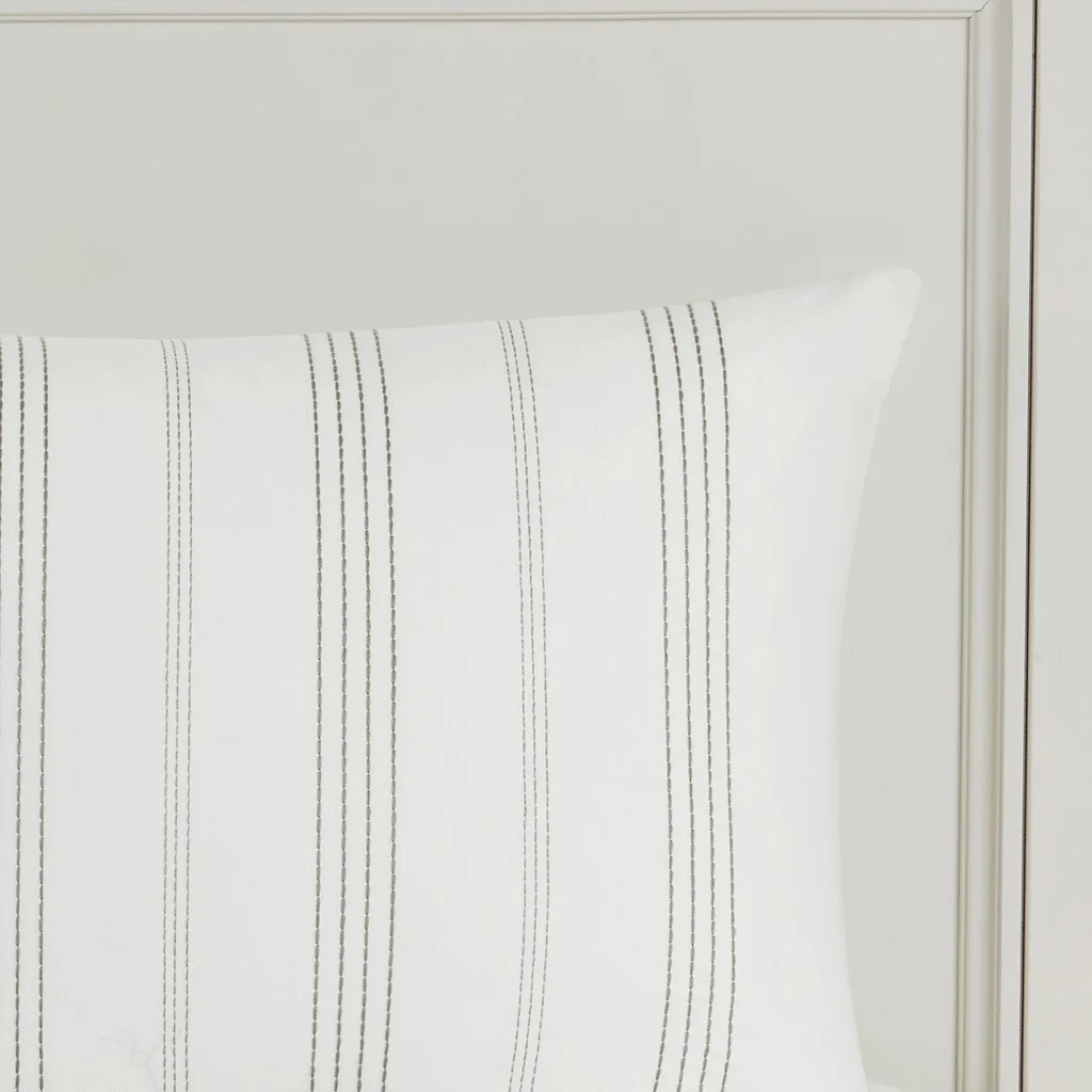 5-Piece Cotton Jaquard Duvet Set - Image 29