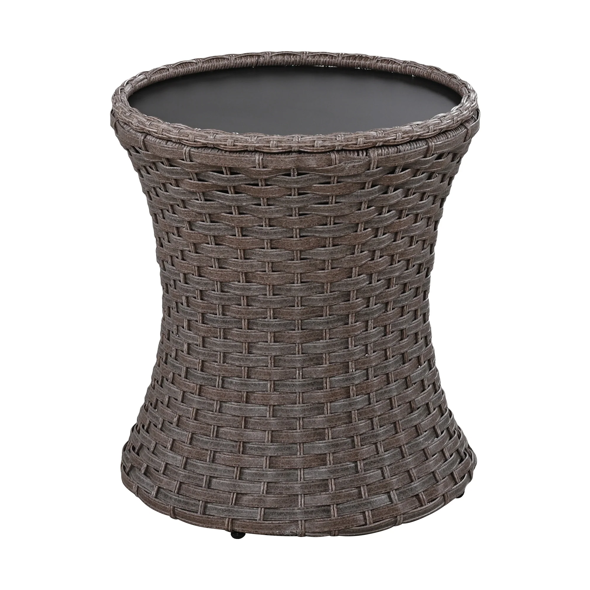 5-Piece Patio Set with Bar Table, 2 Swivel Chair and 2 Ottomans - Image 6
