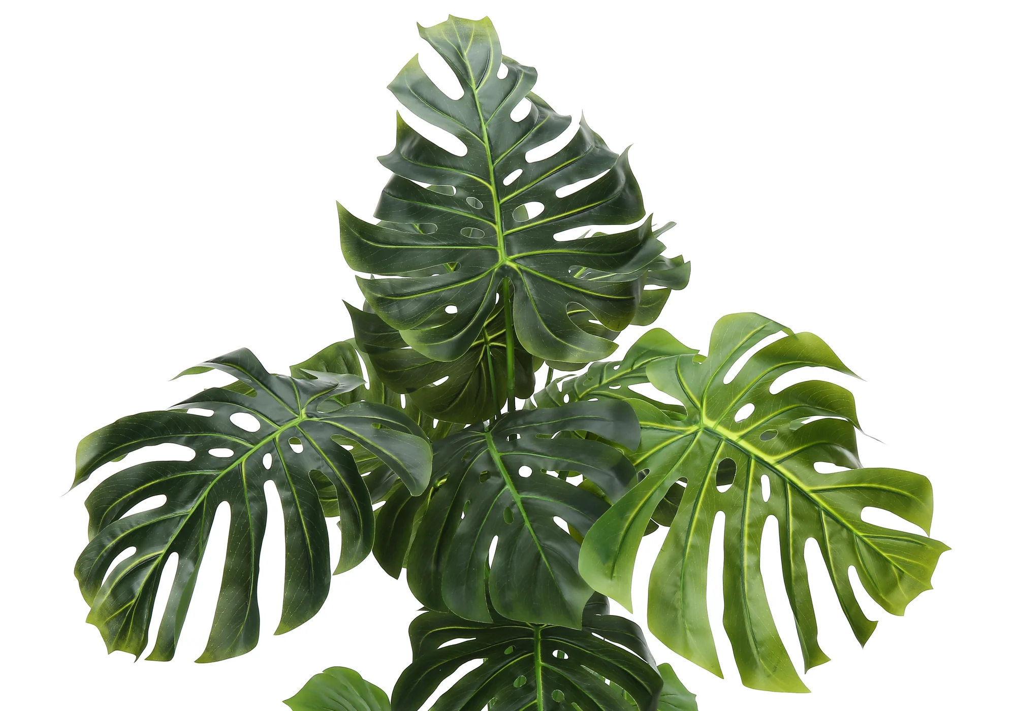 55" Tall Artificial Monstera Tree with Pot - Image 5