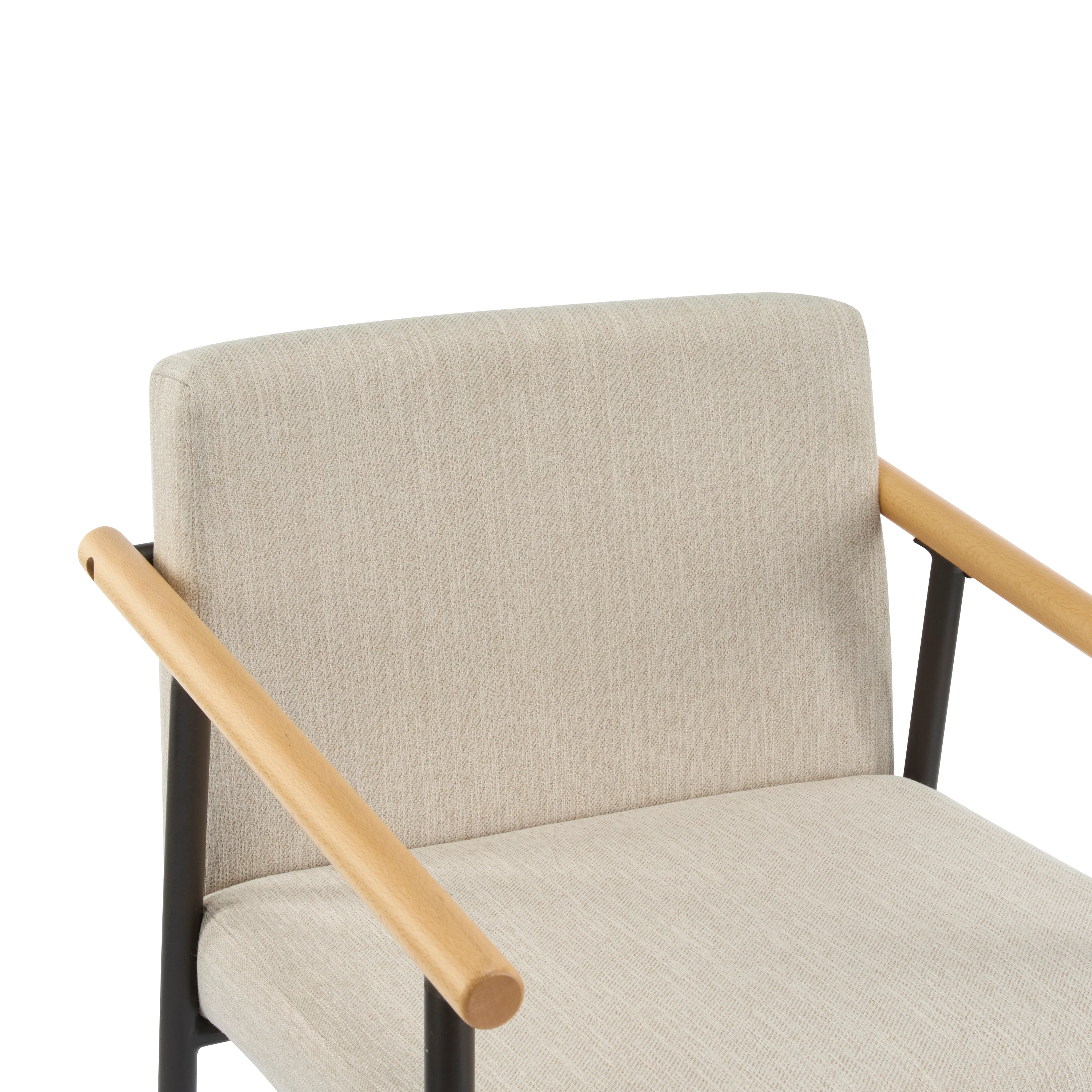 Kentwood Square Back Upholstered Counter Stool with Iron Frame, Set of 2 - Image 41
