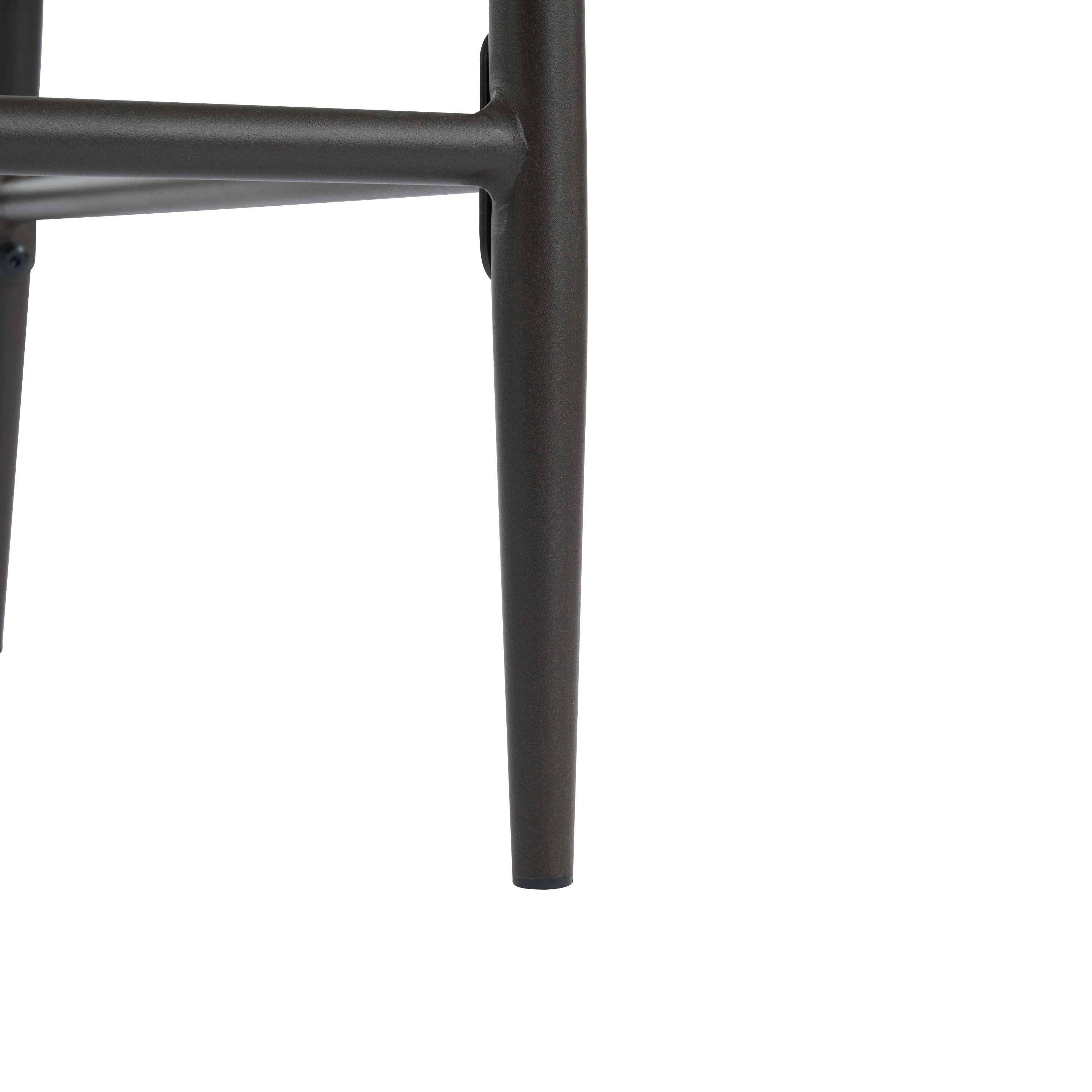 Kentwood Square Back Upholstered Counter Stool with Iron Frame, Set of 2 - Image 46