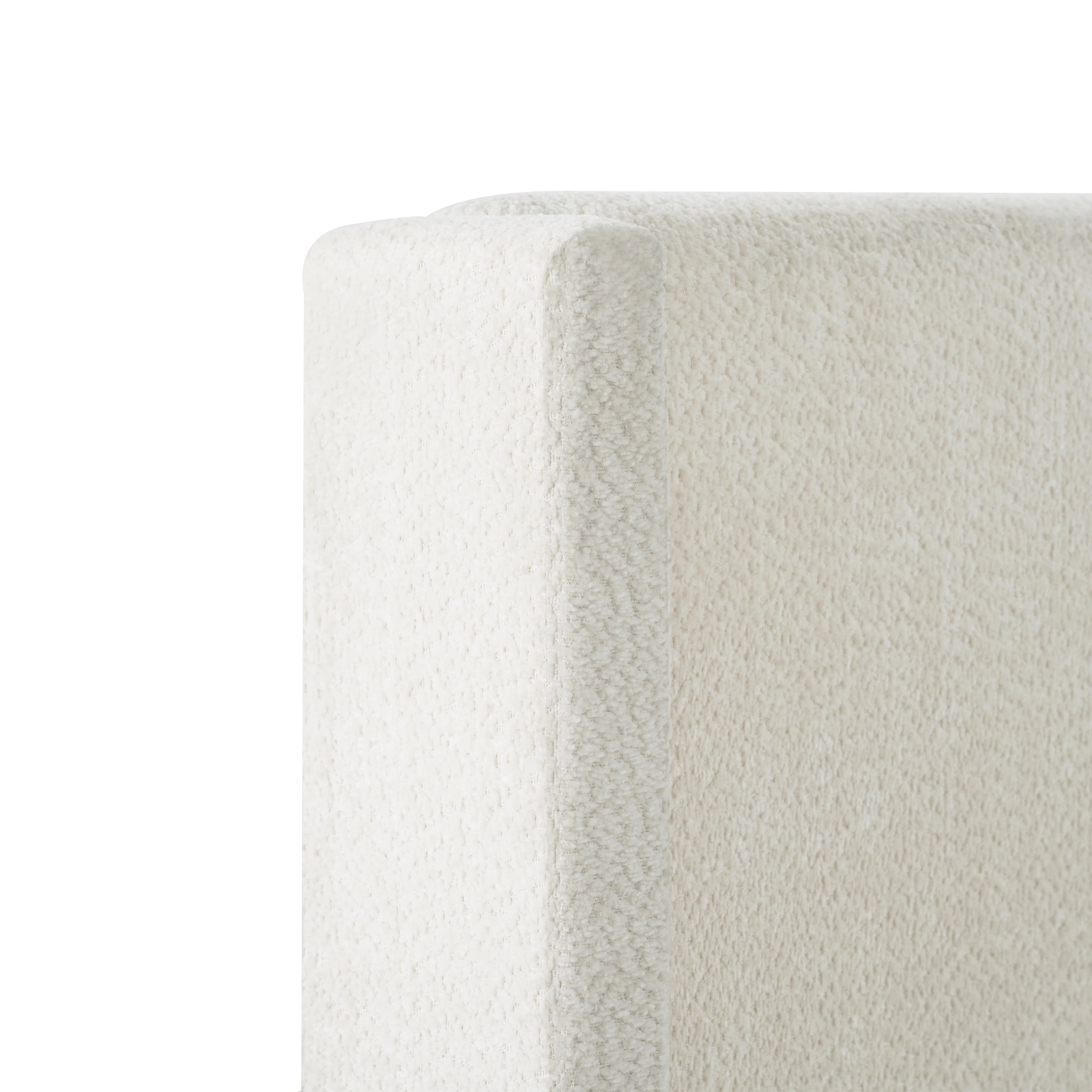 Bed Frame with 55.5"High Back Boucle Upholstered Headboard - Image 35
