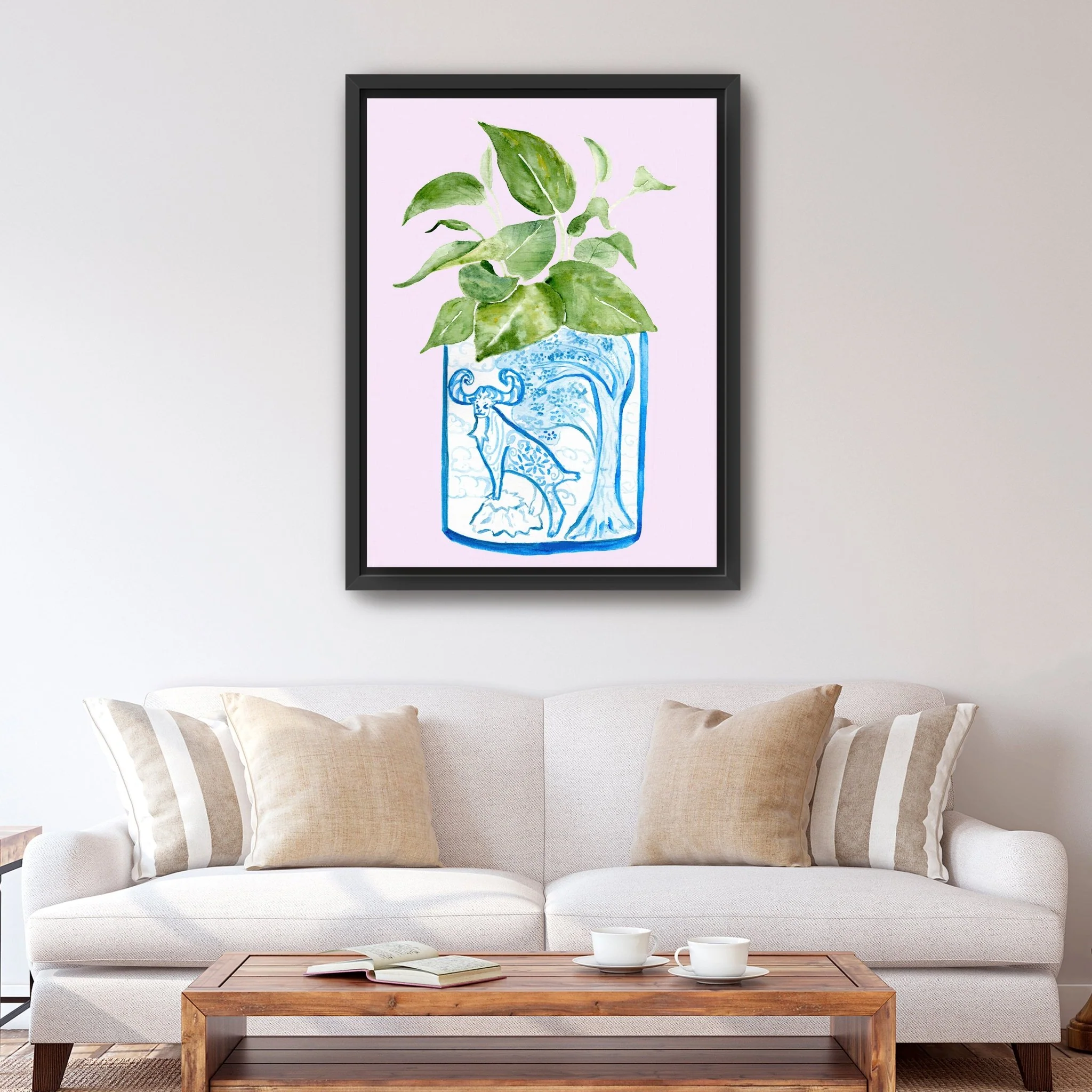 Year of the Goat Canvas Giclee - Image 14