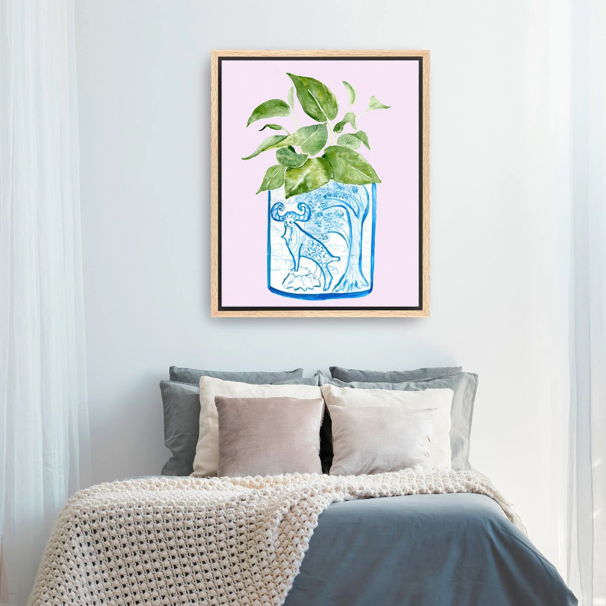 Year of the Goat Canvas Giclee - Image 23