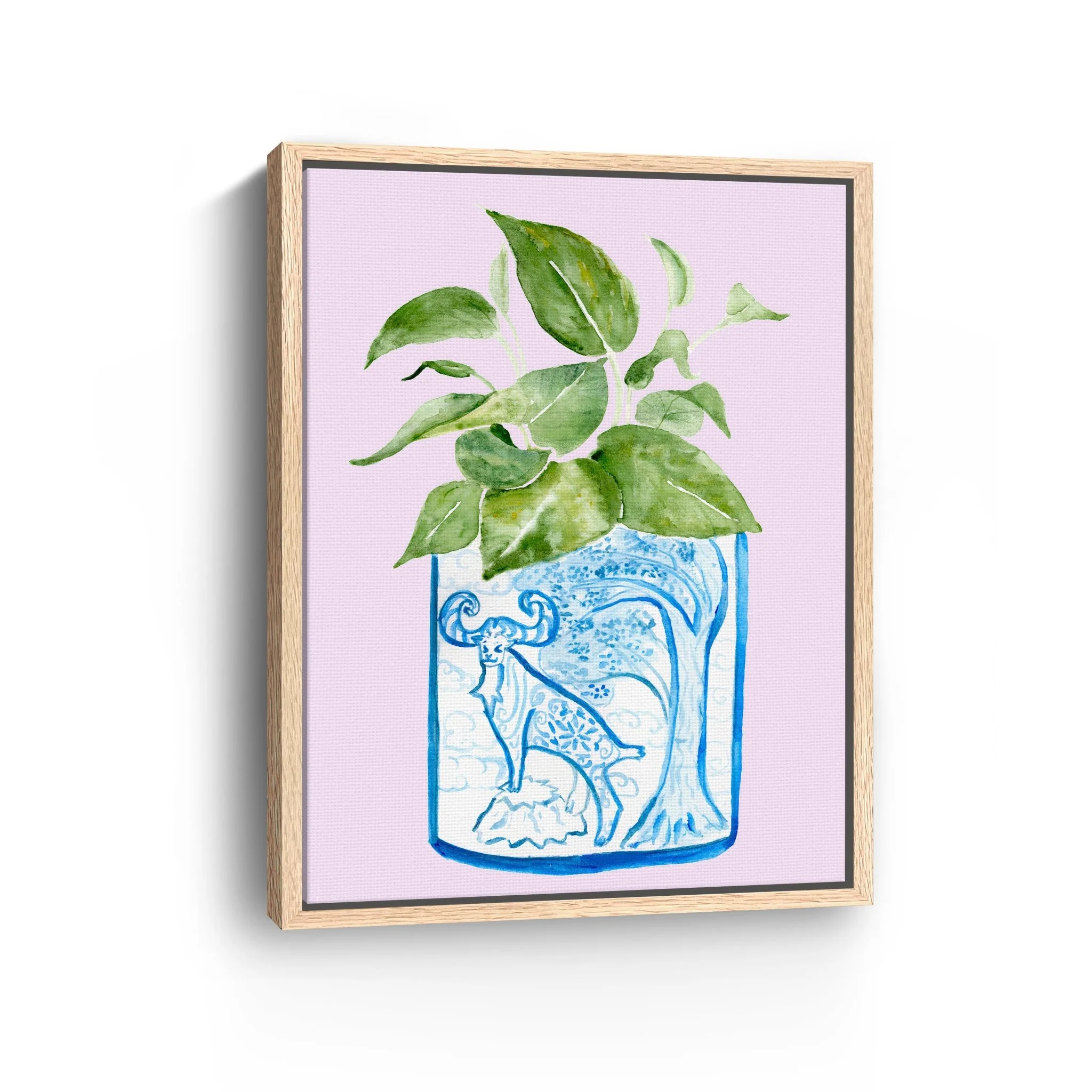 Year of the Goat Canvas Giclee - Image 3