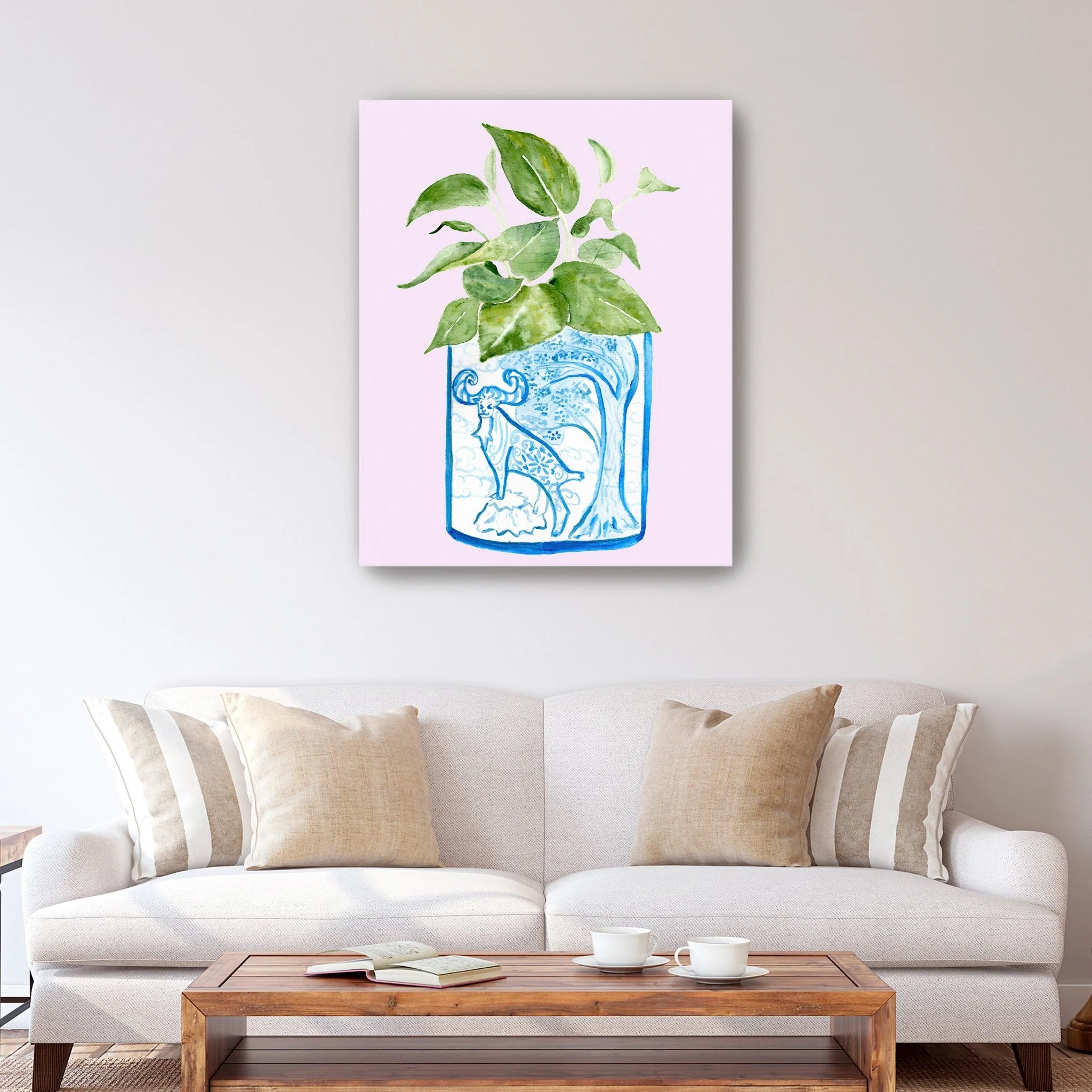 Year of the Goat Canvas Giclee - Image 5