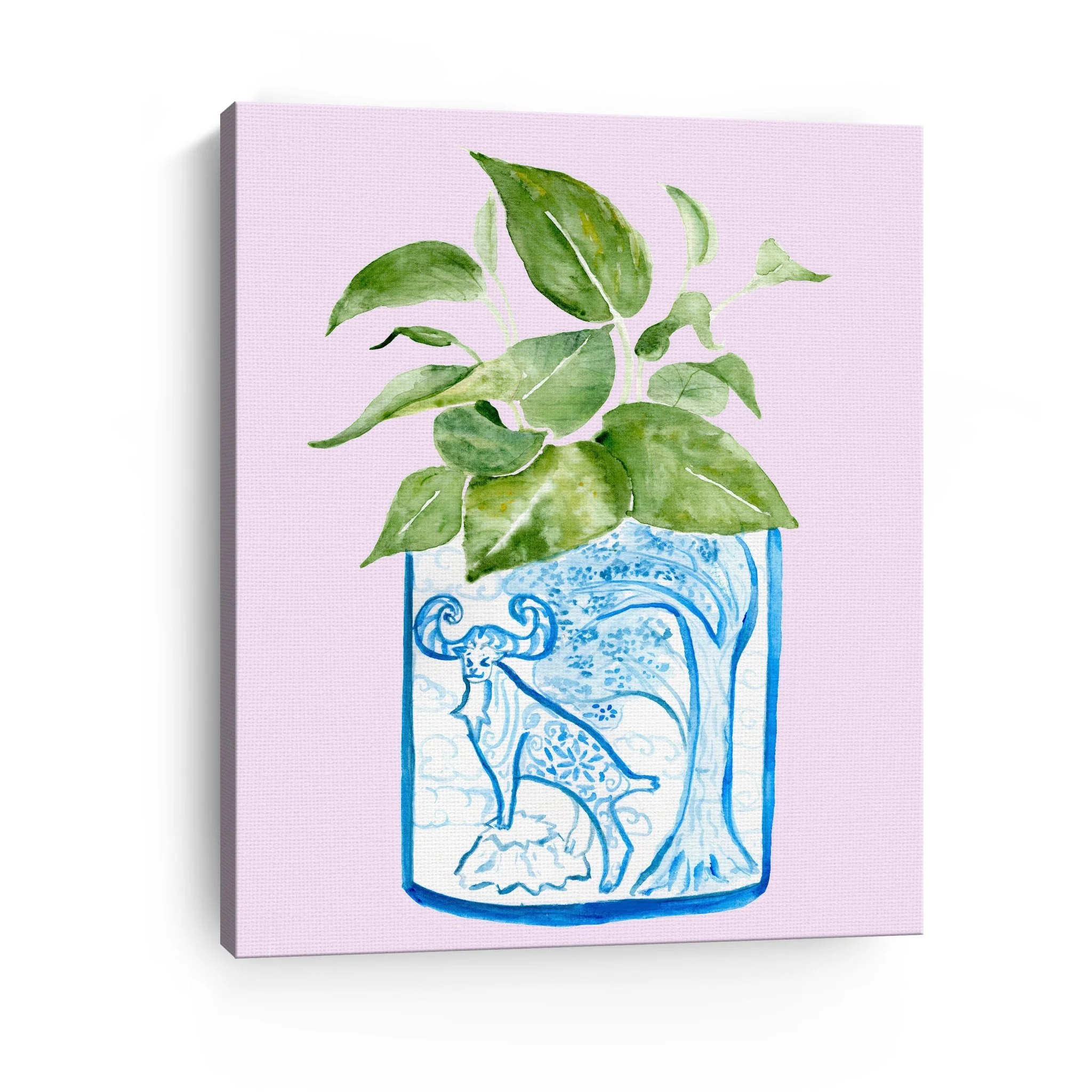 Year of the Goat Canvas Giclee - Image 6