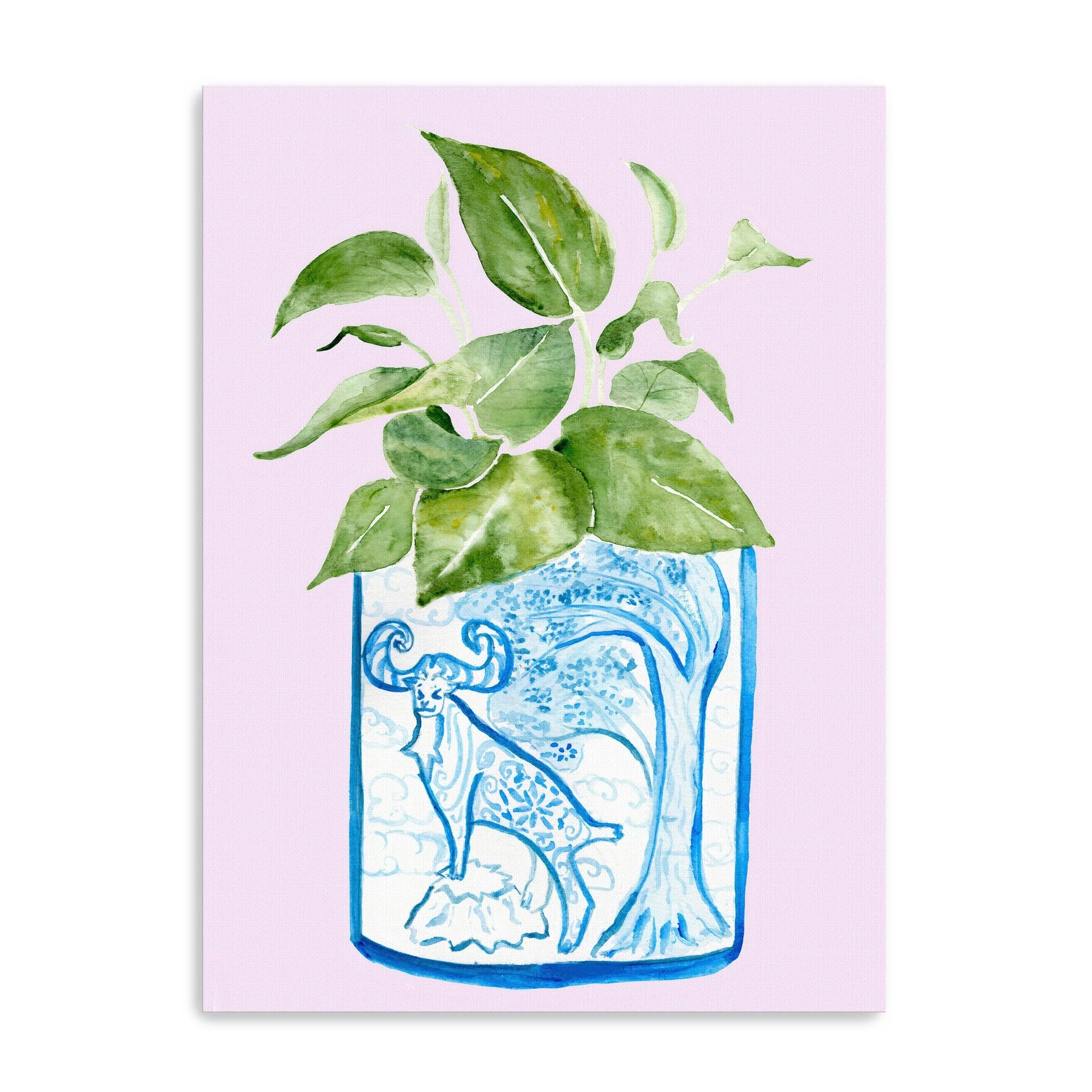 Year of the Goat Canvas Giclee - Image 7