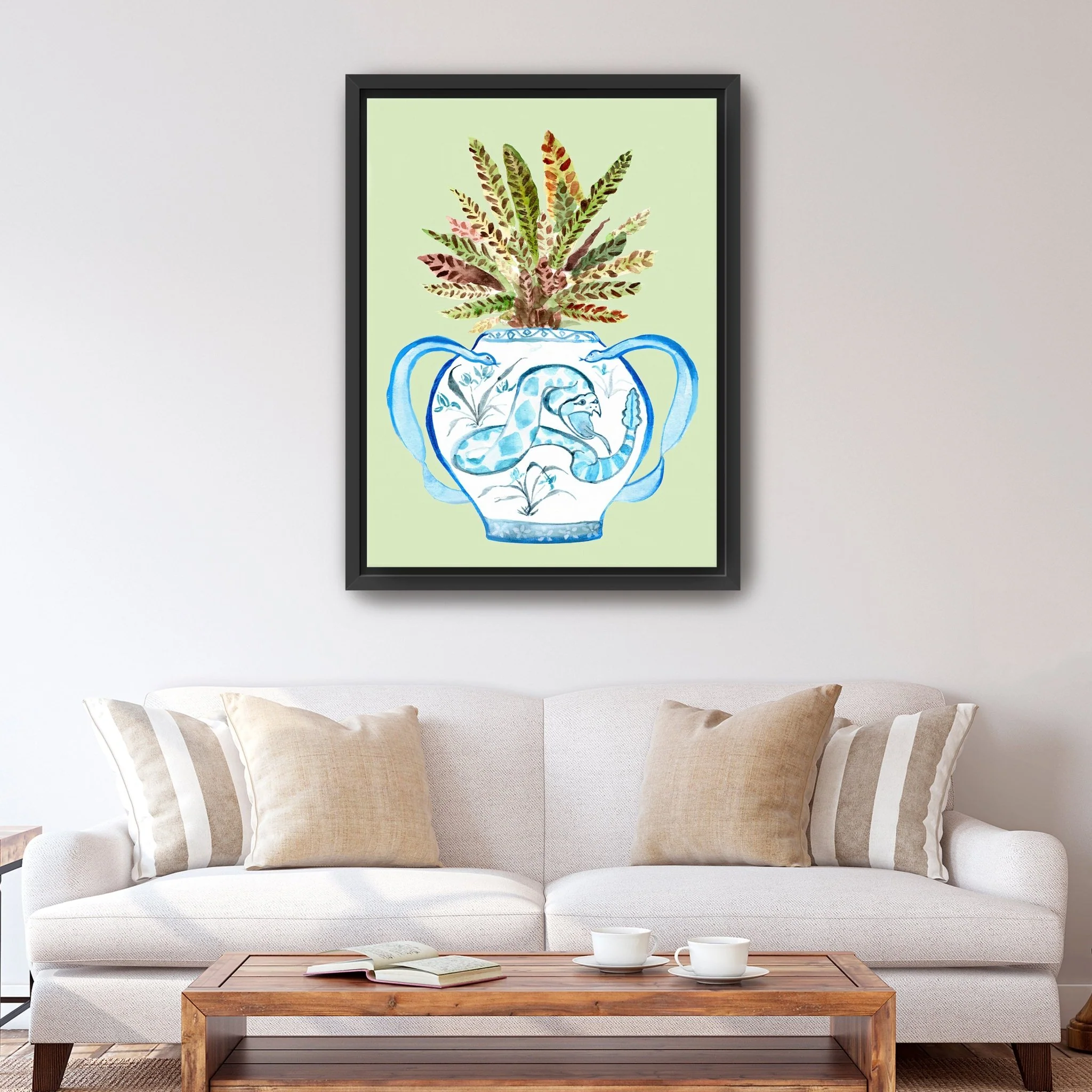 Year of the Snake Canvas Giclee - Image 2