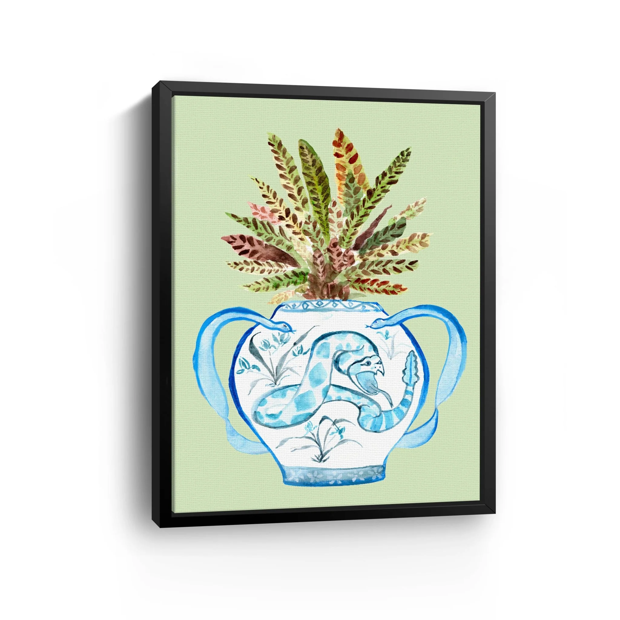 Year of the Snake Canvas Giclee - Image 3