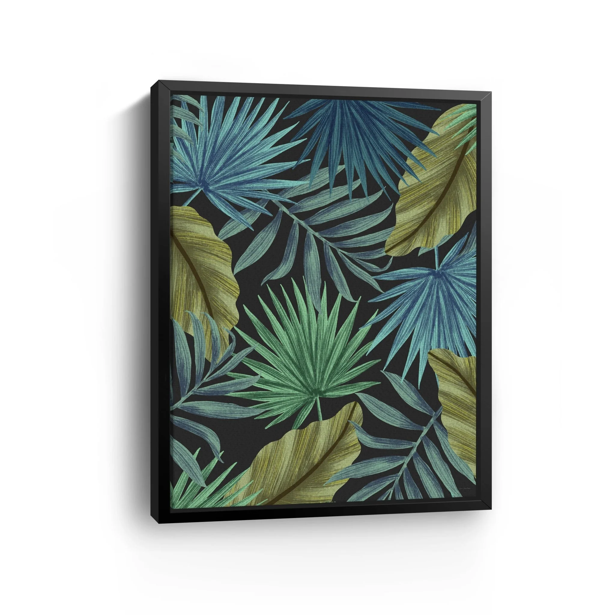 Tropical Leaves I Canvas Giclee - Image 3