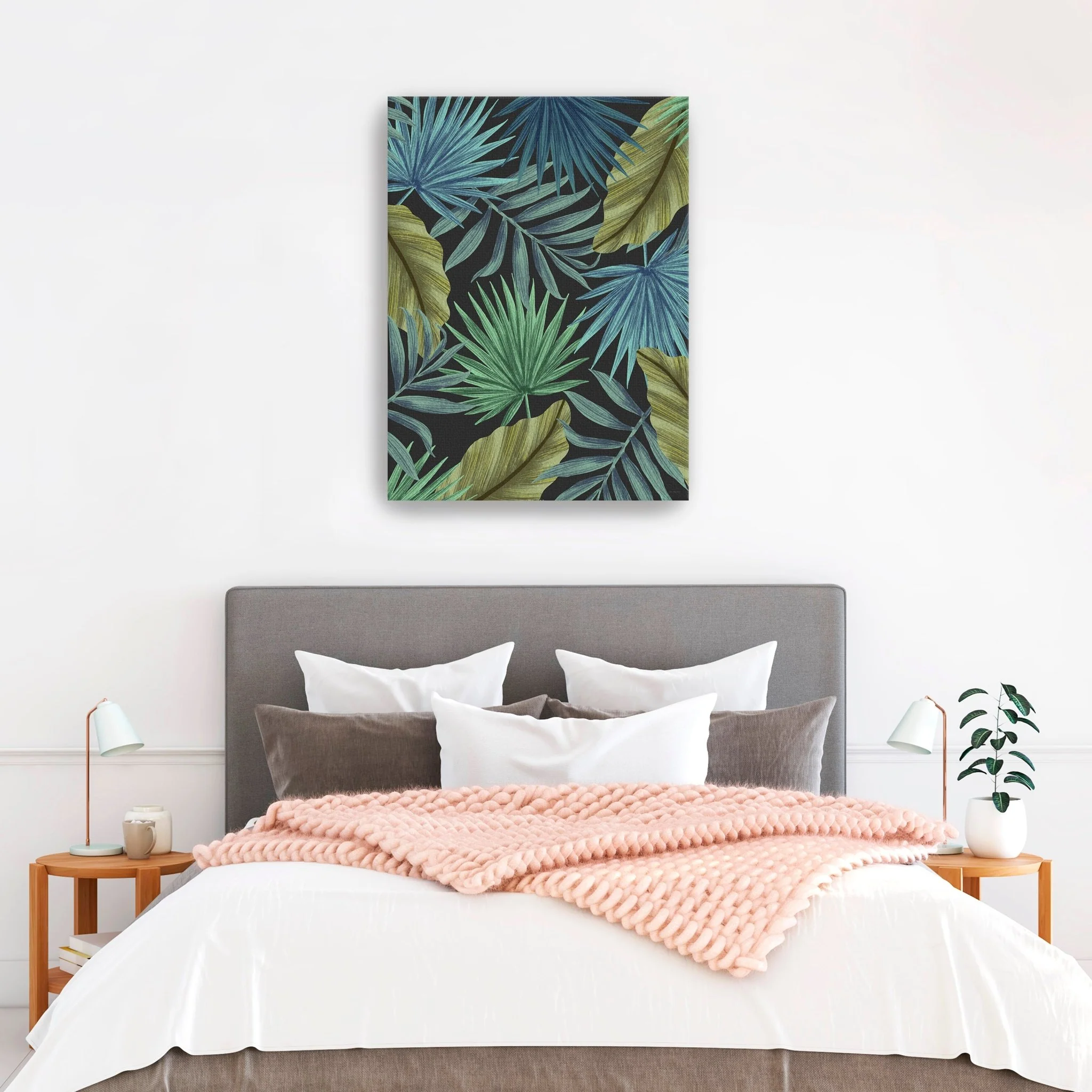 Tropical Leaves I Canvas Giclee - Image 5