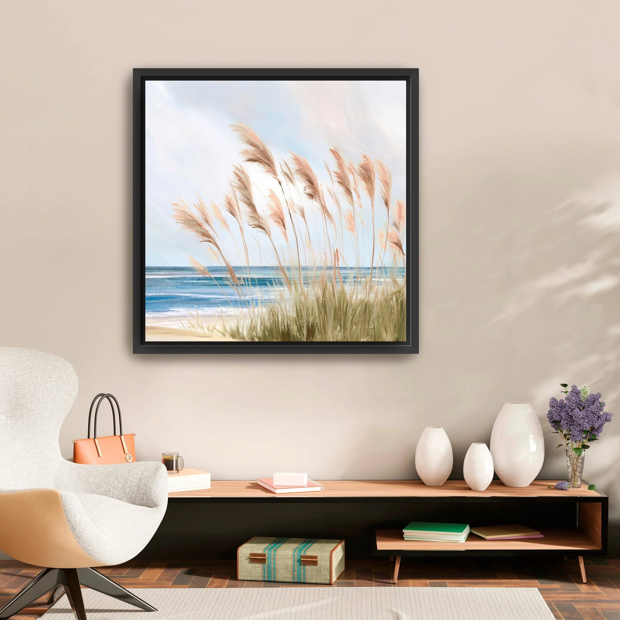 Beach Pampas Canvas Giclee - Image 8