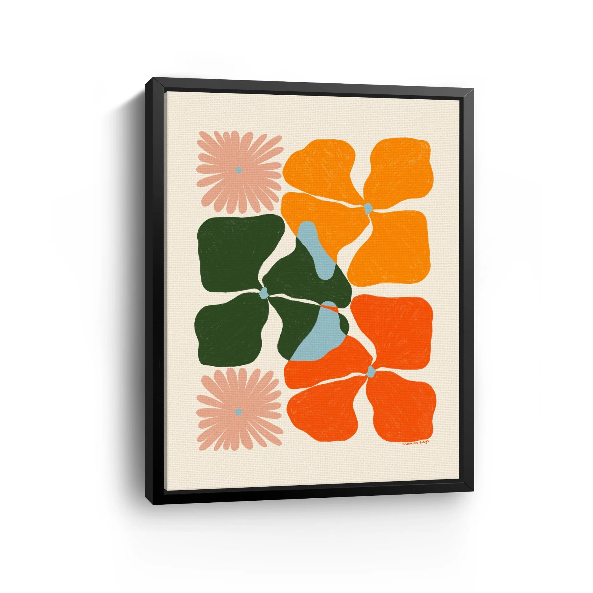 Abstract Floral II Canvas Giclee - Image 12