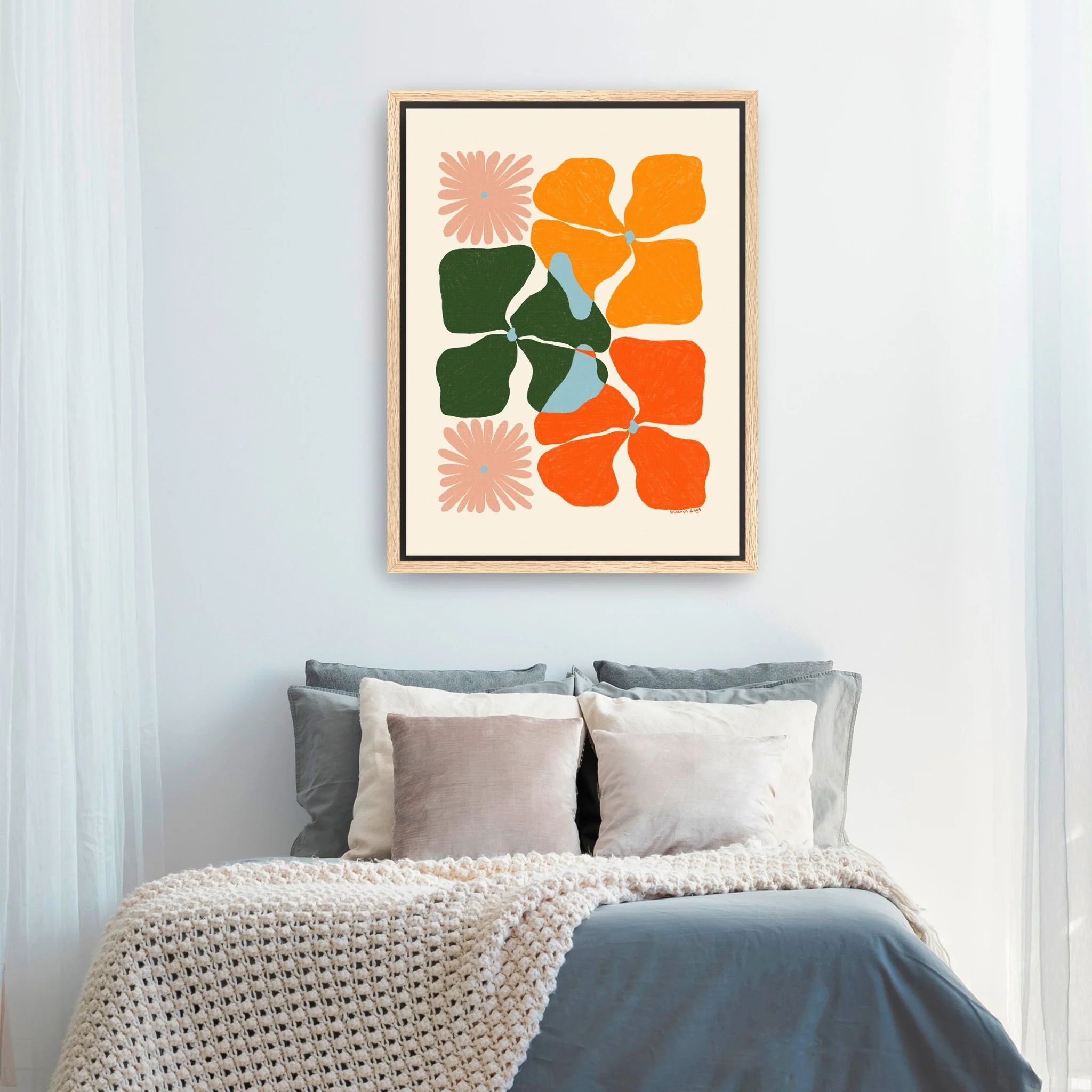 Abstract Floral II Canvas Giclee - Image 23