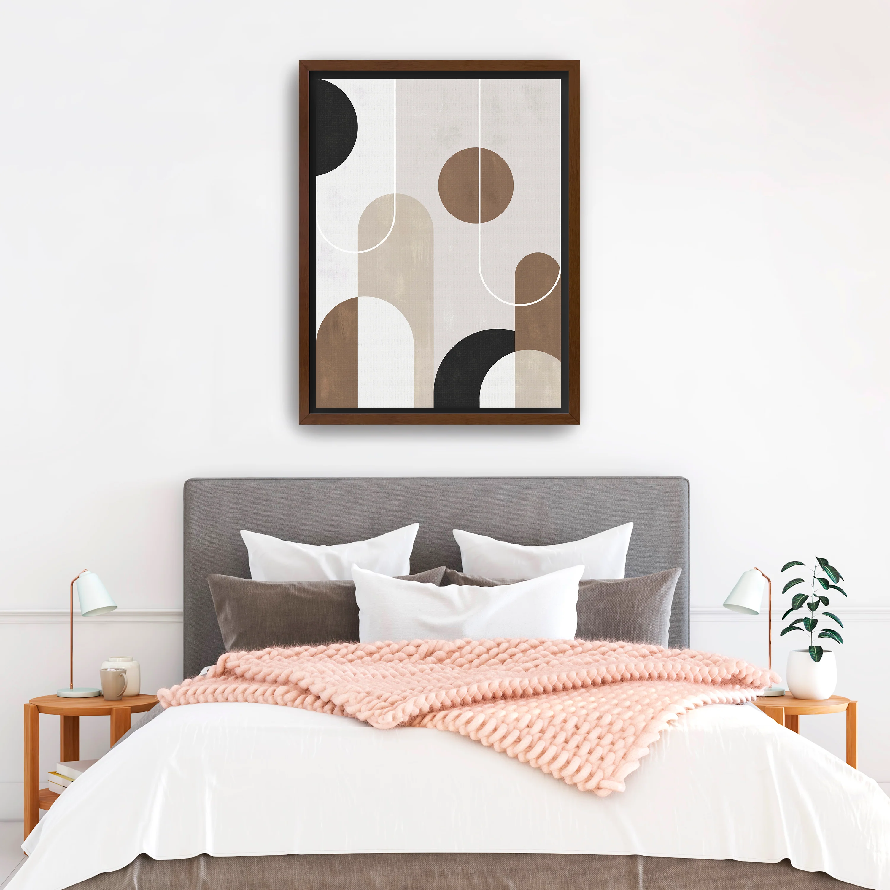 Minimalism Mountains Canvas Giclee - Image 5