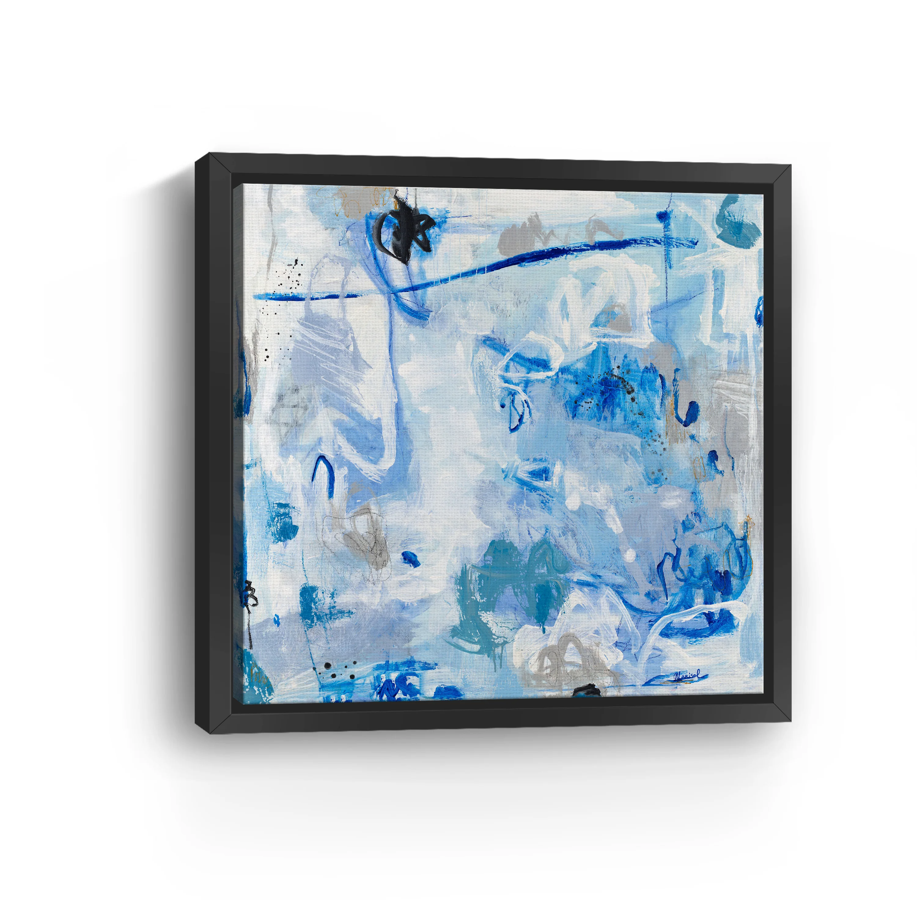Blue Seduction Canvas Giclee - Image 6