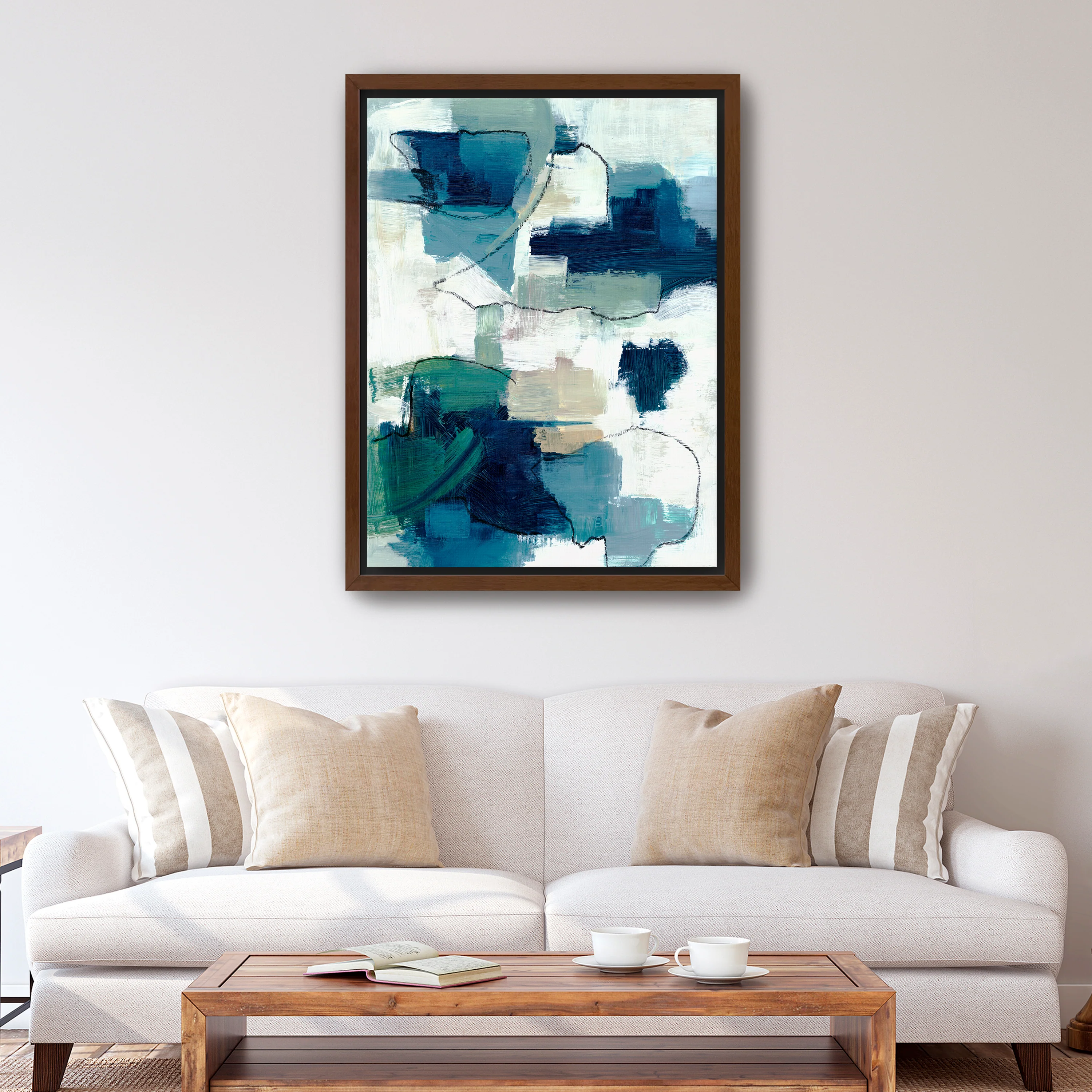 Sapphire Dreams Canvas Giclee - Image 8